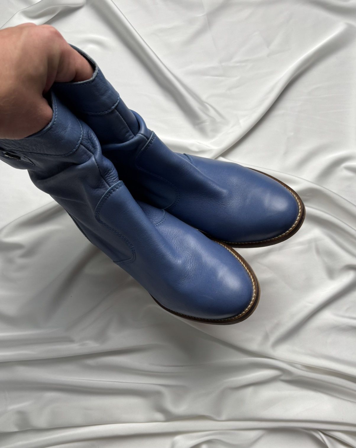 Other Vintage leather cowboy boots Size US 10 / IT 40 - 4 Thumbnail