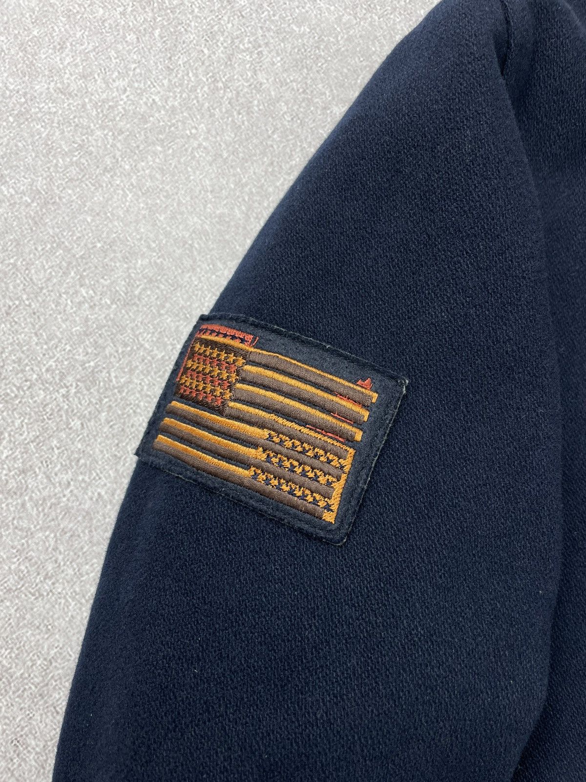 Levi's × Levi's Vintage Clothing × Vintage Vintage Levis Red Tab Wool Jacket American Flag Size US L / EU 52-54 / 3 - 6 Thumbnail