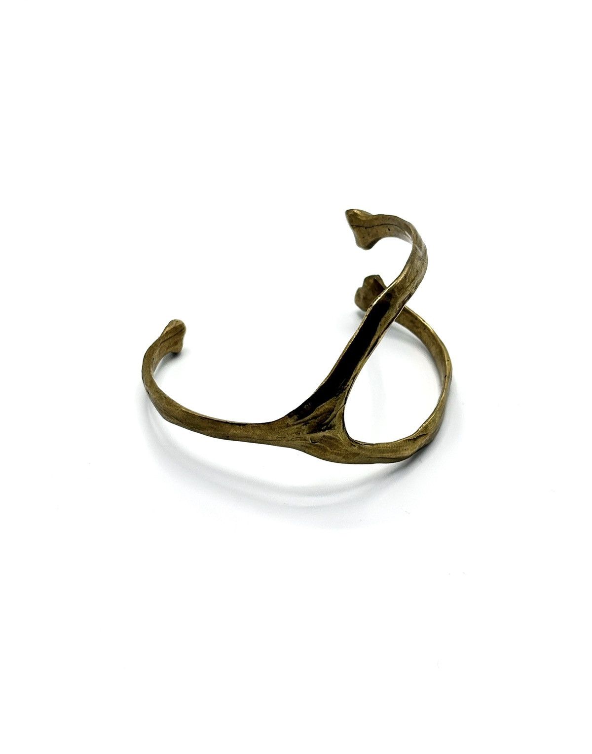 Japanese Brand DEWA Brass Bone Bangle Size ONE SIZE - 4 Thumbnail