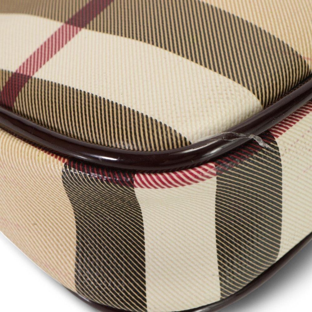 Burberry Burberry - Shoulder Bag Pouch Nova Check Beige Brown Vintage Size ONE SIZE - 4 Thumbnail