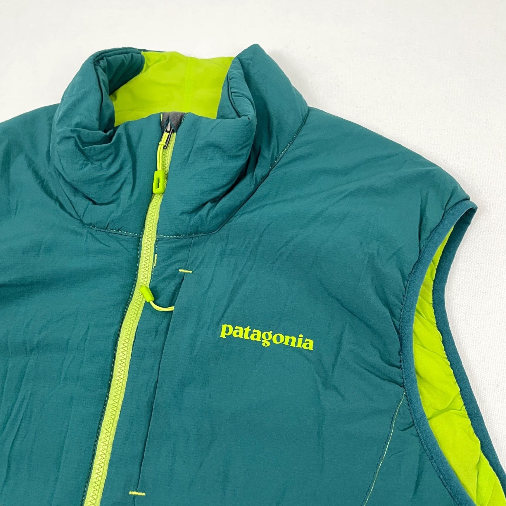 Patagonia Patagonia Nano Air Vest Mens XL Green Insulated Quilted Technical Puffer Hiking Jacket/Coat Size US XL / EU 56 / 4 - 2 Thumbnail