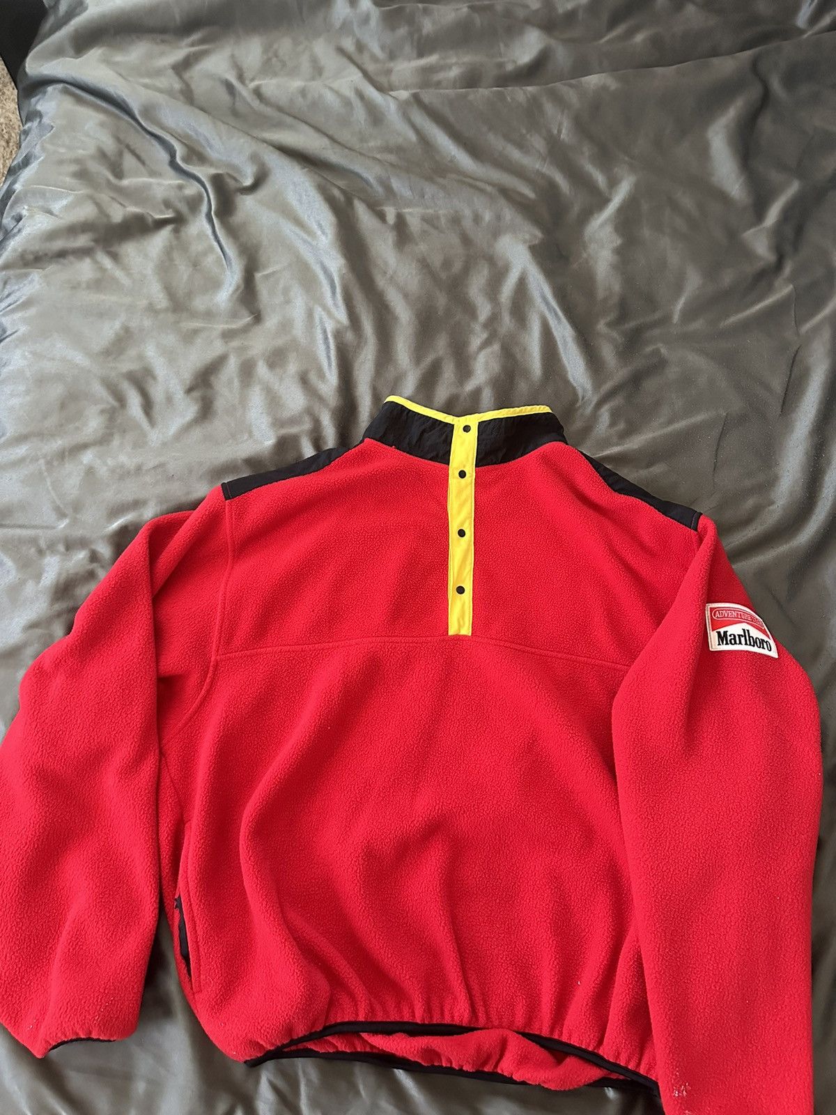 Marlboro × Marlboro Adventure Team Vintage 90s Marlboro Adventure Team Fleece Pullover Size US XL / EU 56 / 4 - 1 Thumbnail