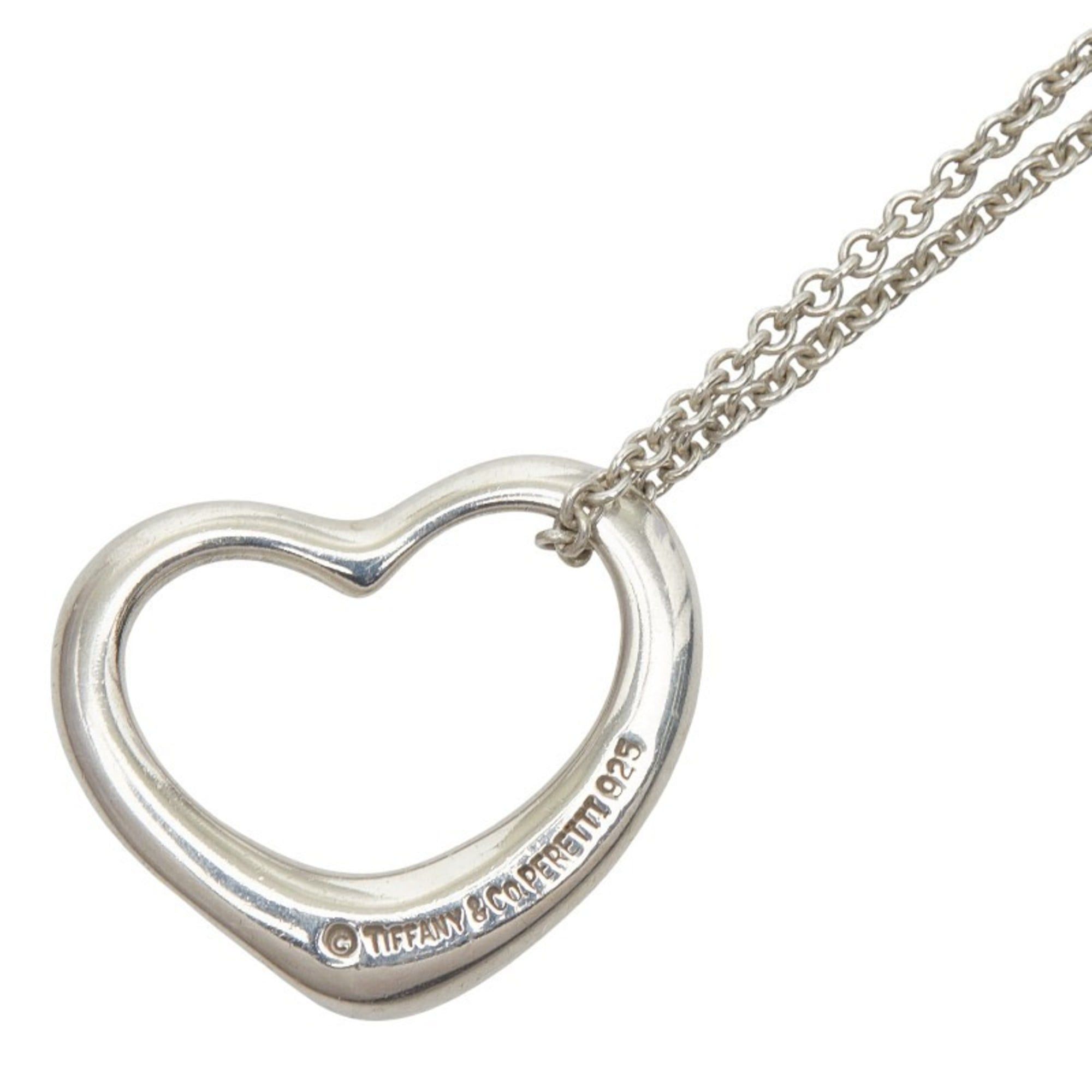 Tiffany & Co. Tiffany & Co. Open Heart Necklace in 925 Sterling Silver for Women. Size ONE SIZE - 1 Thumbnail