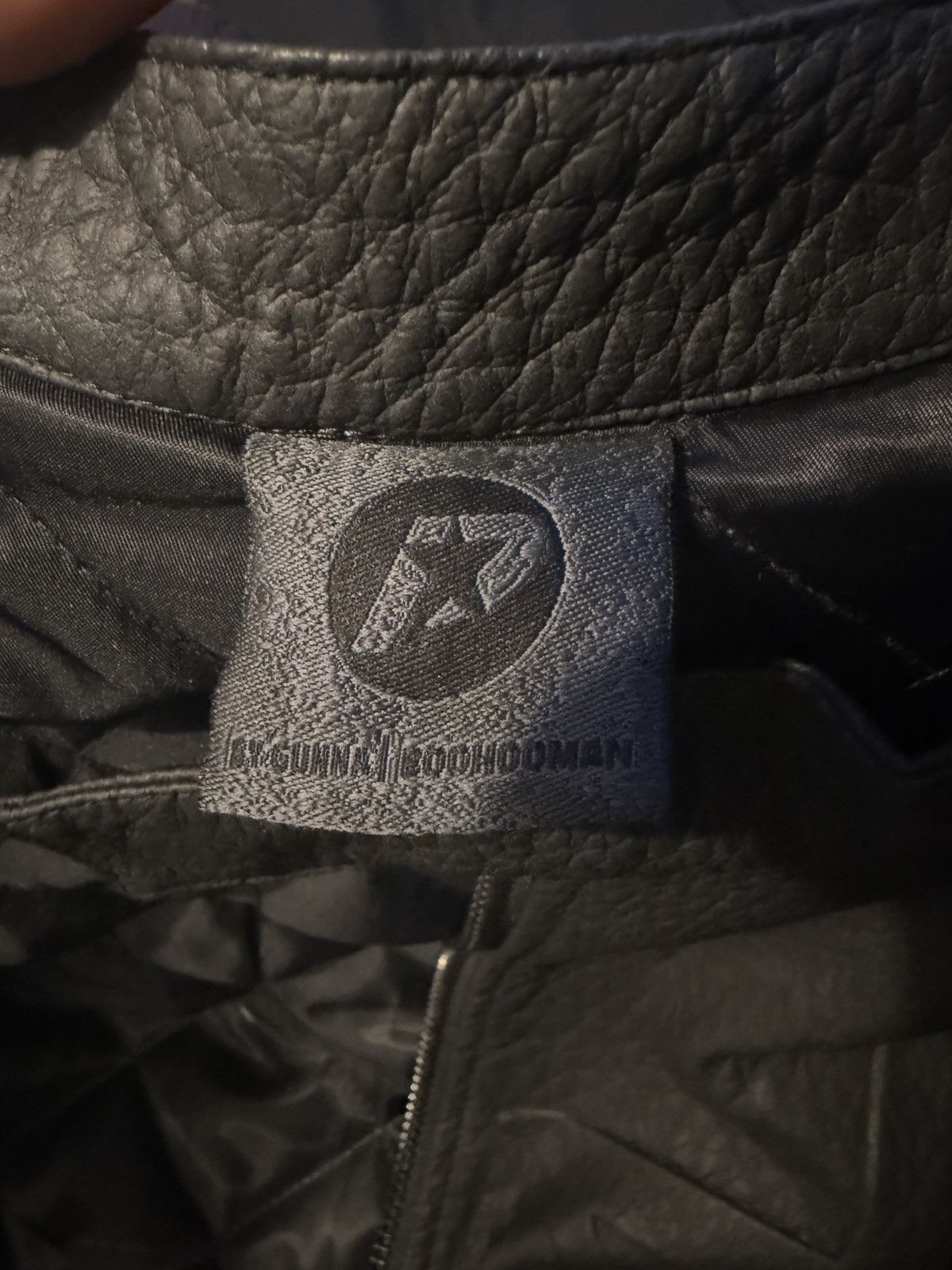 Pstar Leather Jacket in Black, Men's (Size M) — image 3 of 5