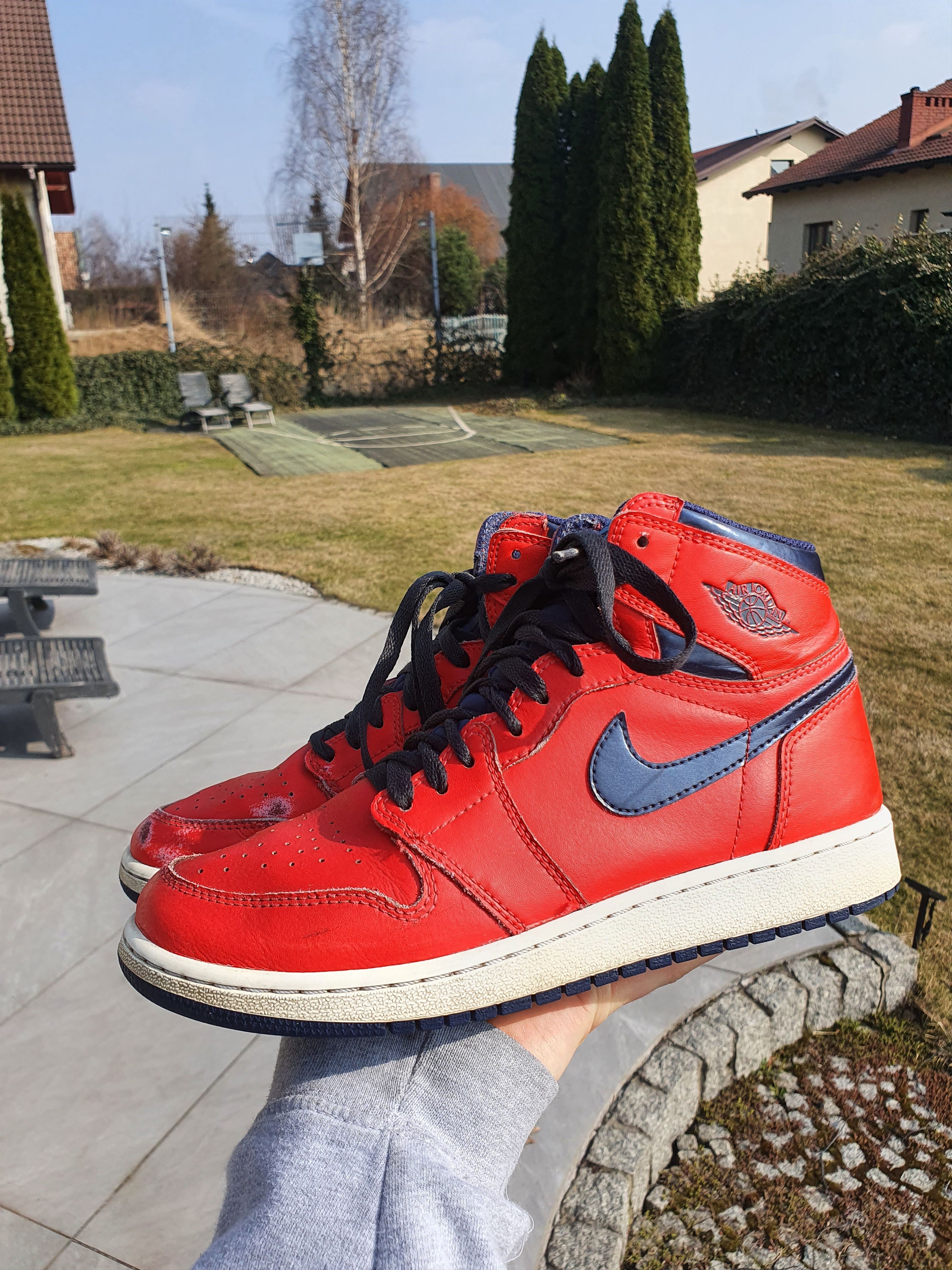 Jordan Brand × Nike 2015 Vintage Nike Air Jordan 1 Retro David Letterman (GS) Size US 7 / EU 40 - 7 Thumbnail