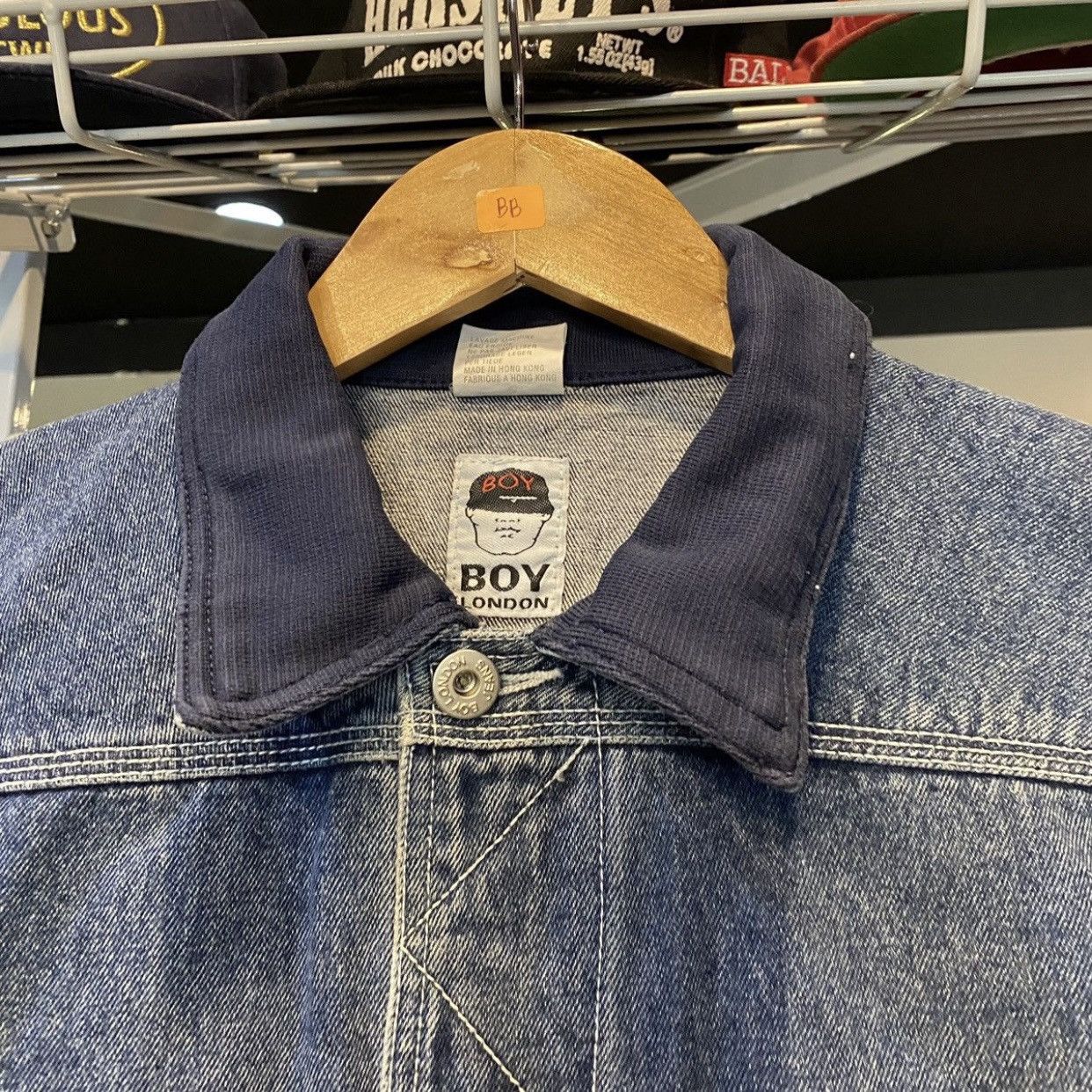 Boy London Vintage BOY London Denim Trucker Vest Rare Biker Style Size US M / EU 48-50 / 2 - 8 Thumbnail