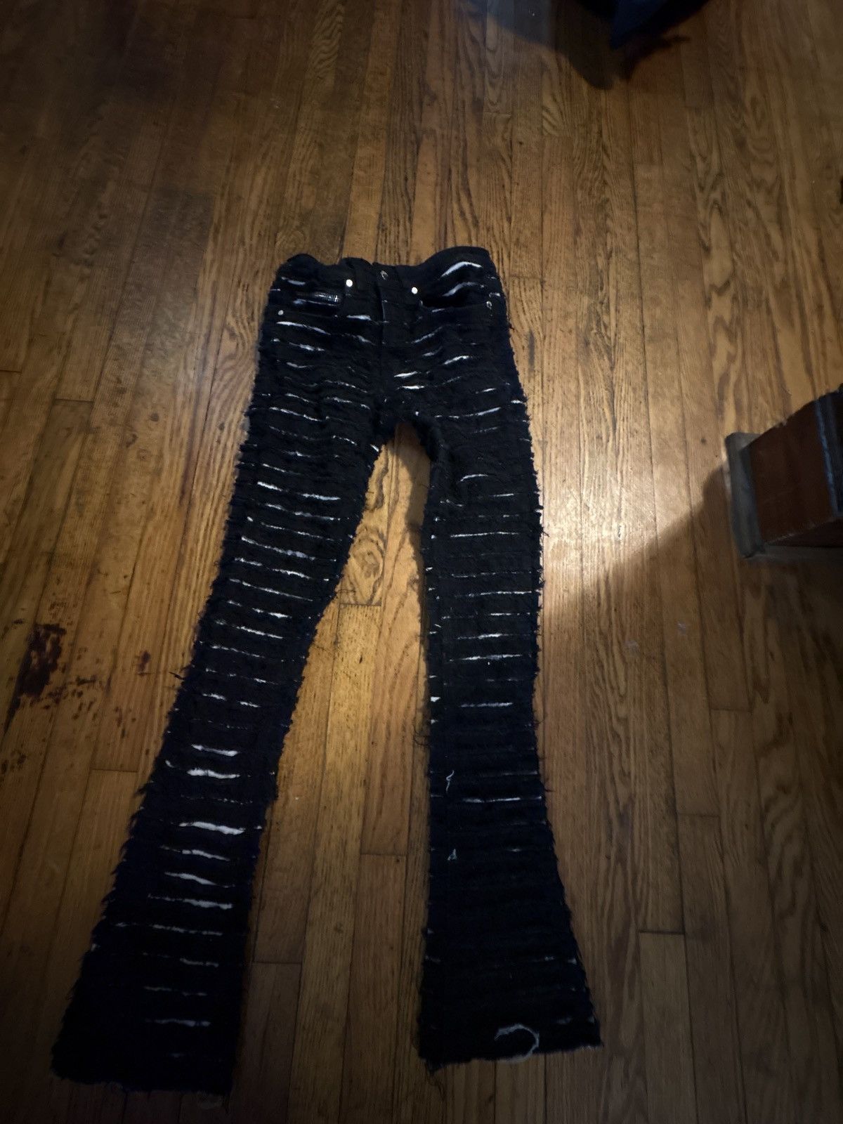 Vintage rockstar original distressed jeans Size US 30 / EU 46 - 1 Thumbnail