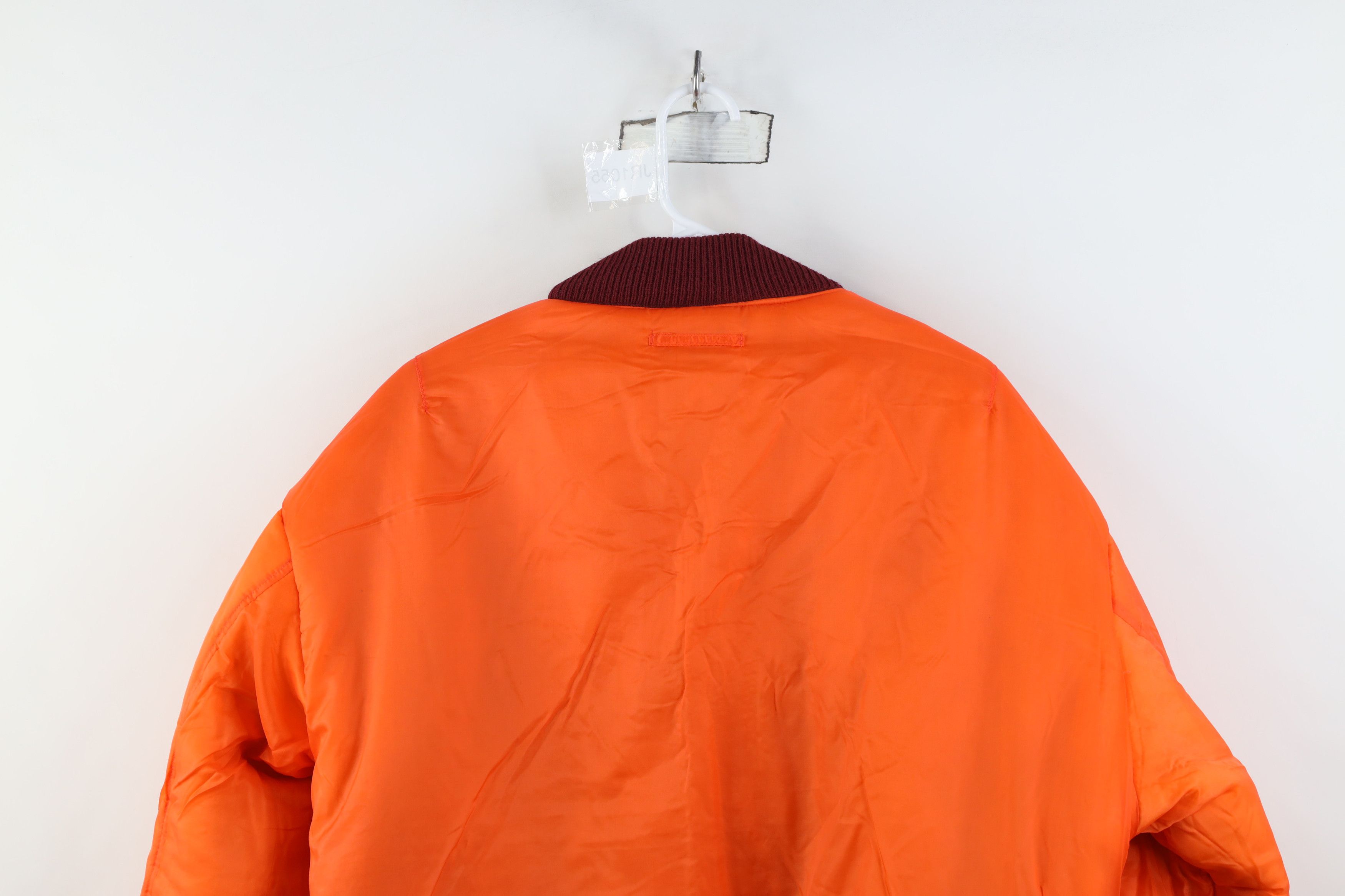 Vintage Deadstock Vintage 90s Streetwear Reversible Bomber Jacket Size US L / EU 52-54 / 3 - 16 Thumbnail