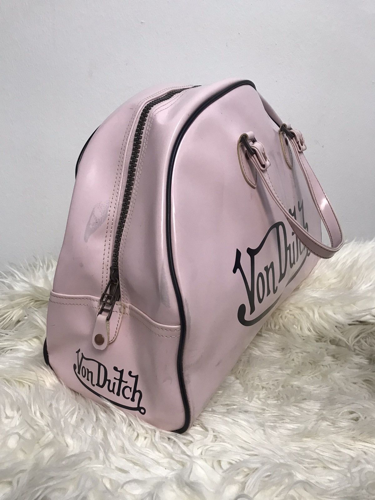 Von Dutch Von Dutch Bowling Pink Bag Size ONE SIZE - 3 Thumbnail
