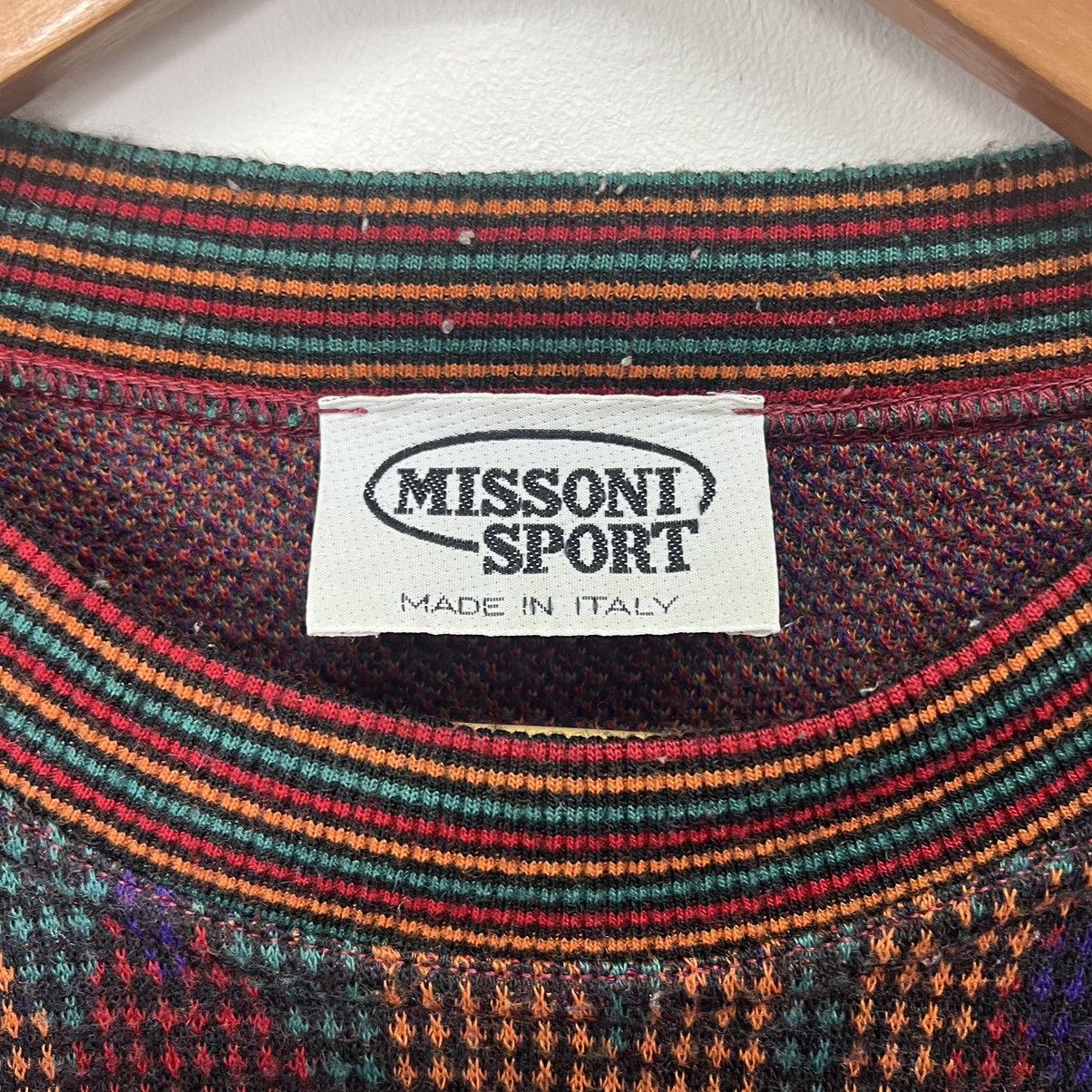 Aran Isles Knitwear × Missoni Vintage Missoni Sport Knit Sweater Size US M / EU 48-50 / 2 - 4 Thumbnail