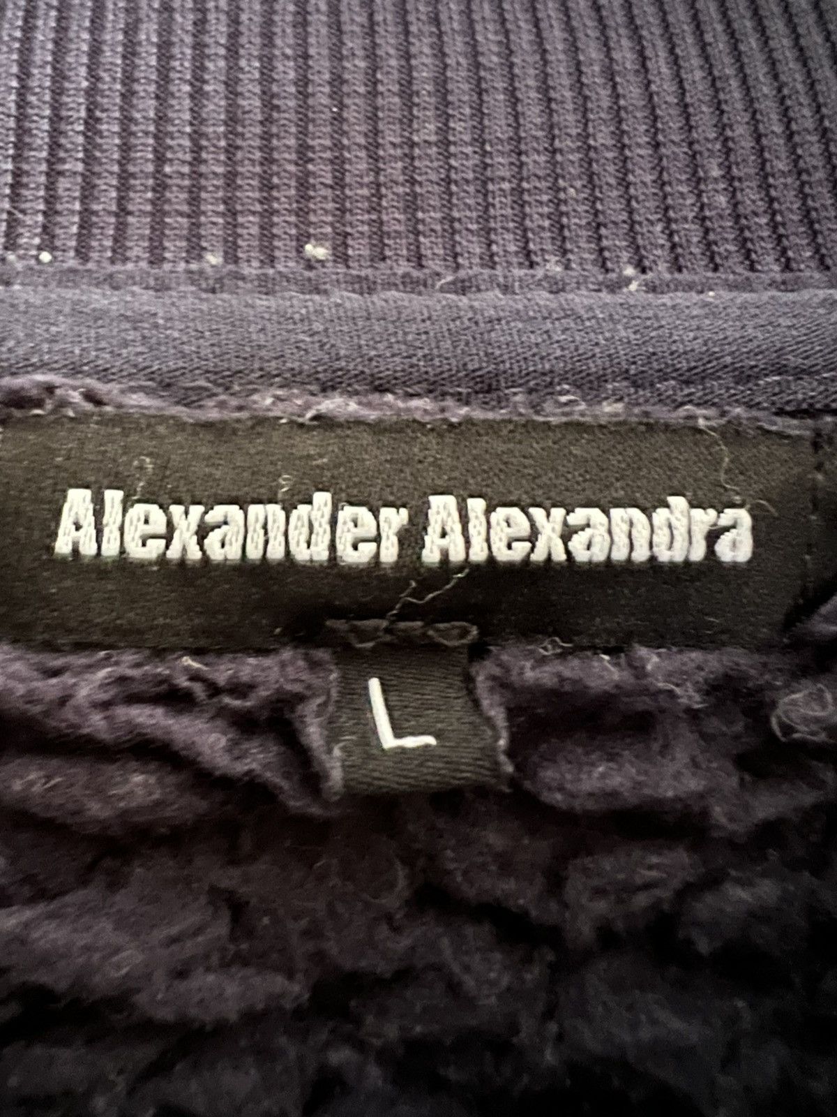 Alexander McQueen Vintage Alexander Alexandra Fleece Sweatshirt 90s Size US L / EU 52-54 / 3 - 7 Thumbnail