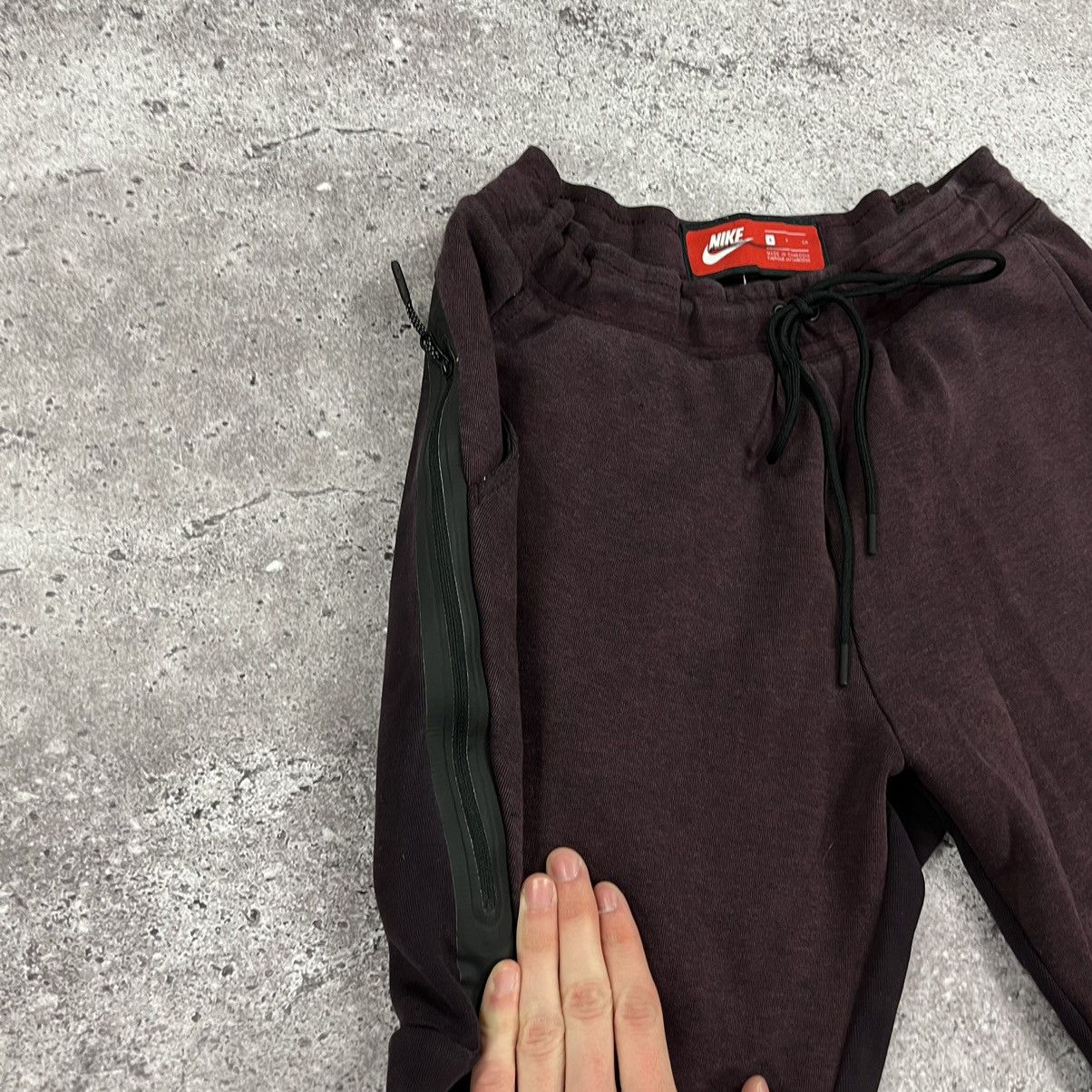 Nike Nike Tech Fleece Sweatpants Y2K Drill Pants Burgundy Size S Size US 30 / EU 46 - 5 Thumbnail