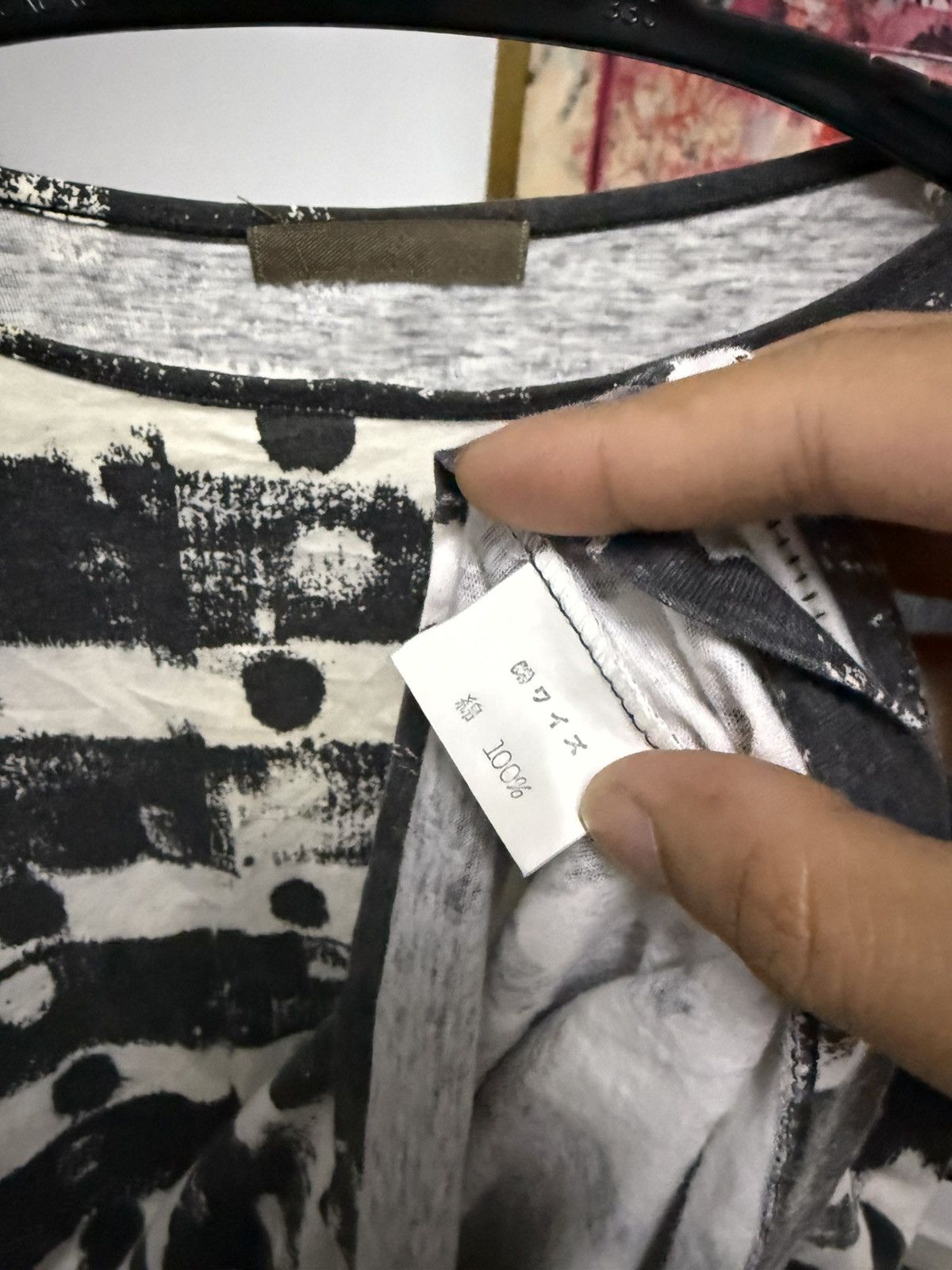 Yohji Yamamoto Y's polka dot stripes tee Size S / US 4 / IT 40 - 6 Thumbnail