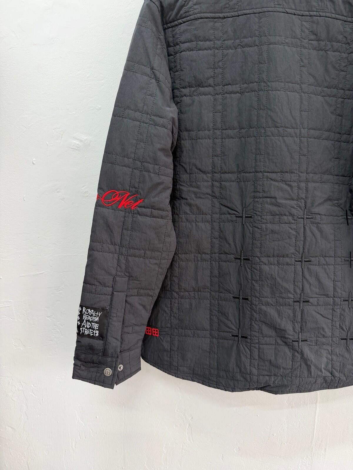 Ksubi new ksubi mens pixel quilted ls shirt black jacket medium m Size US M / EU 48-50 / 2 - 7 Thumbnail