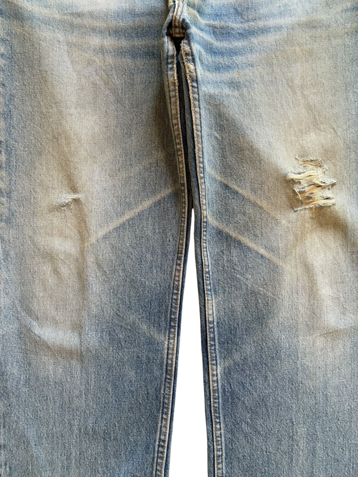 Levi's Vintage 90s Levis Mud Wash Distressed Baggy Jeans Size US 36 / EU 52 - 5 Thumbnail
