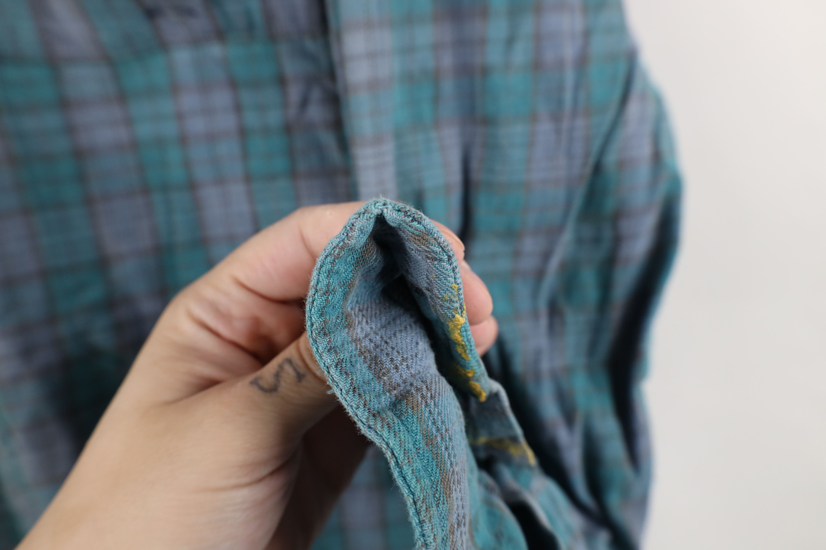 Vintage Vintage 90s Streetwear Flannel Collared Button Down Shirt Size US M / EU 48-50 / 2 - 11 Thumbnail