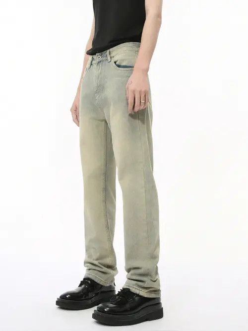 Japanese Brand × Jean Retro loose straight leg casual jeans Size US 30 / EU 46 - 1 Thumbnail