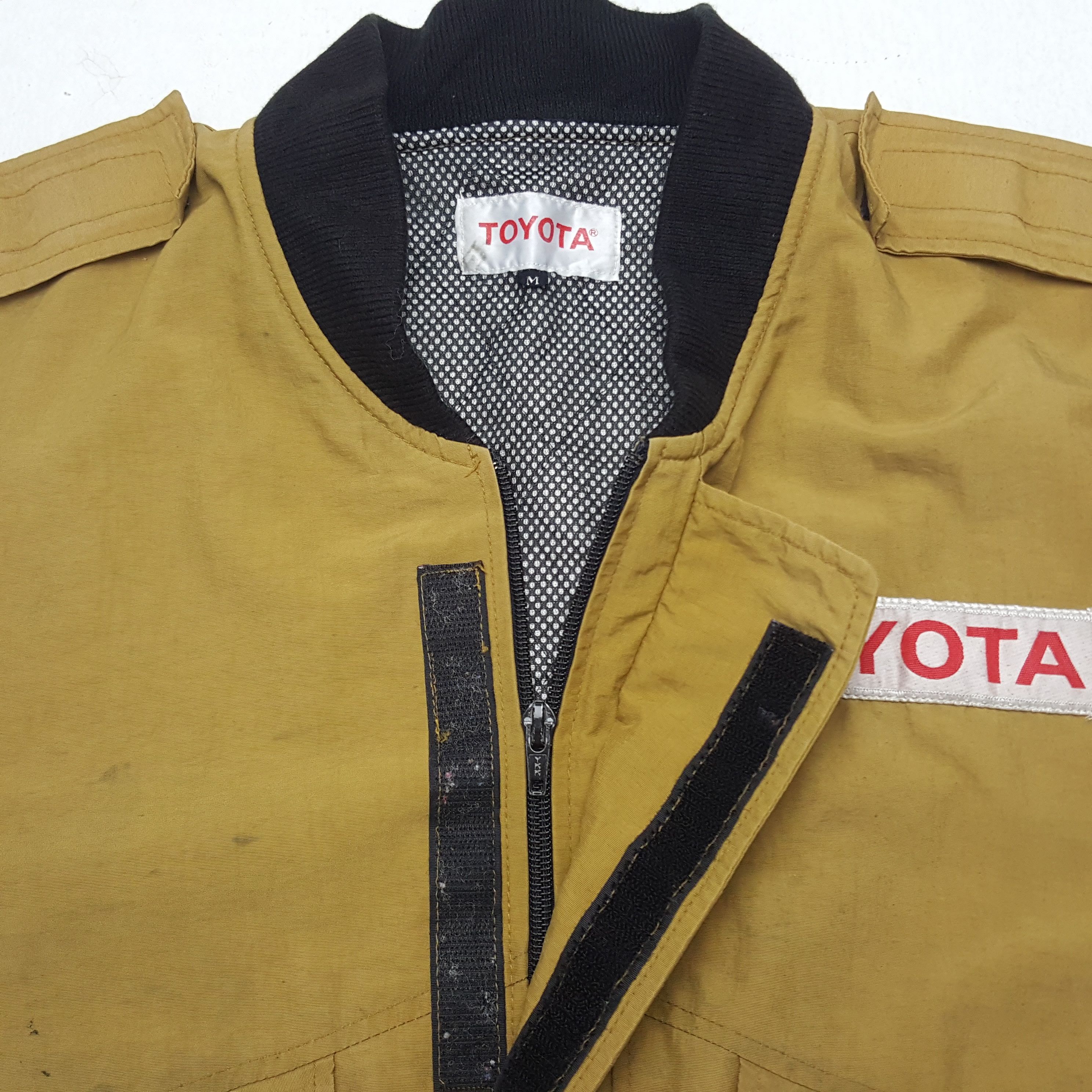 Japanese Brand × Vintage Vintage Toyota Japanese Racing Team Bombers Jacket Size US L / EU 52-54 / 3 - 5 Thumbnail