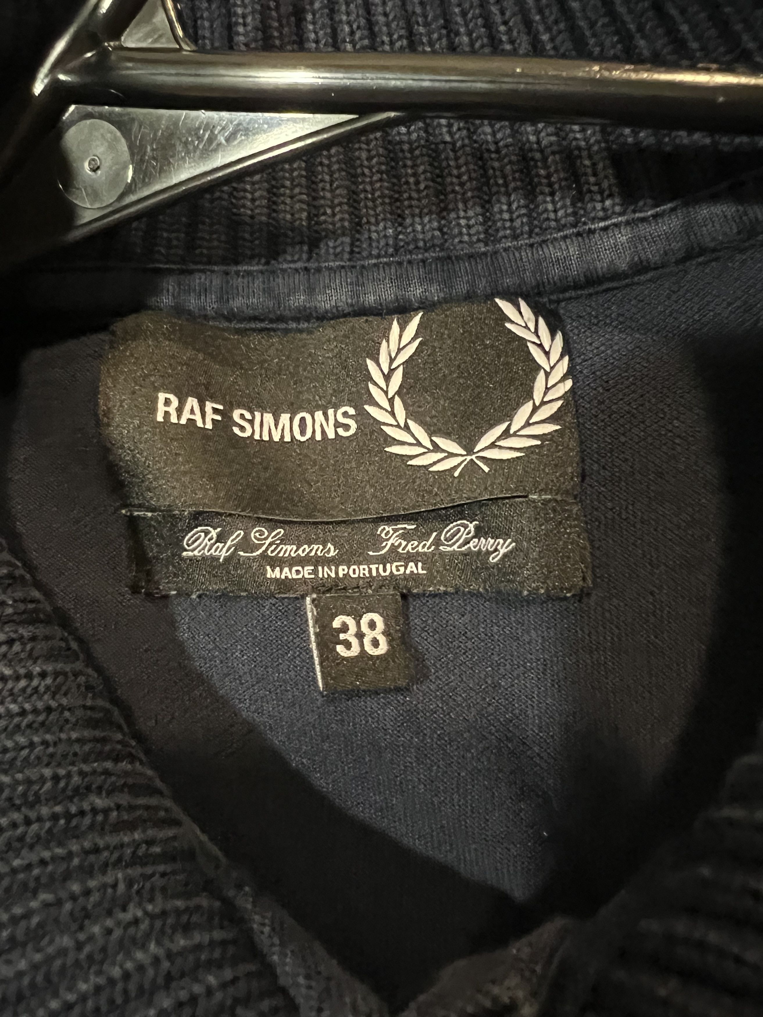 Fred Perry × Raf Simons Long-Sleeve Pique Shirt Size US M / EU 48-50 / 2 - 3 Thumbnail