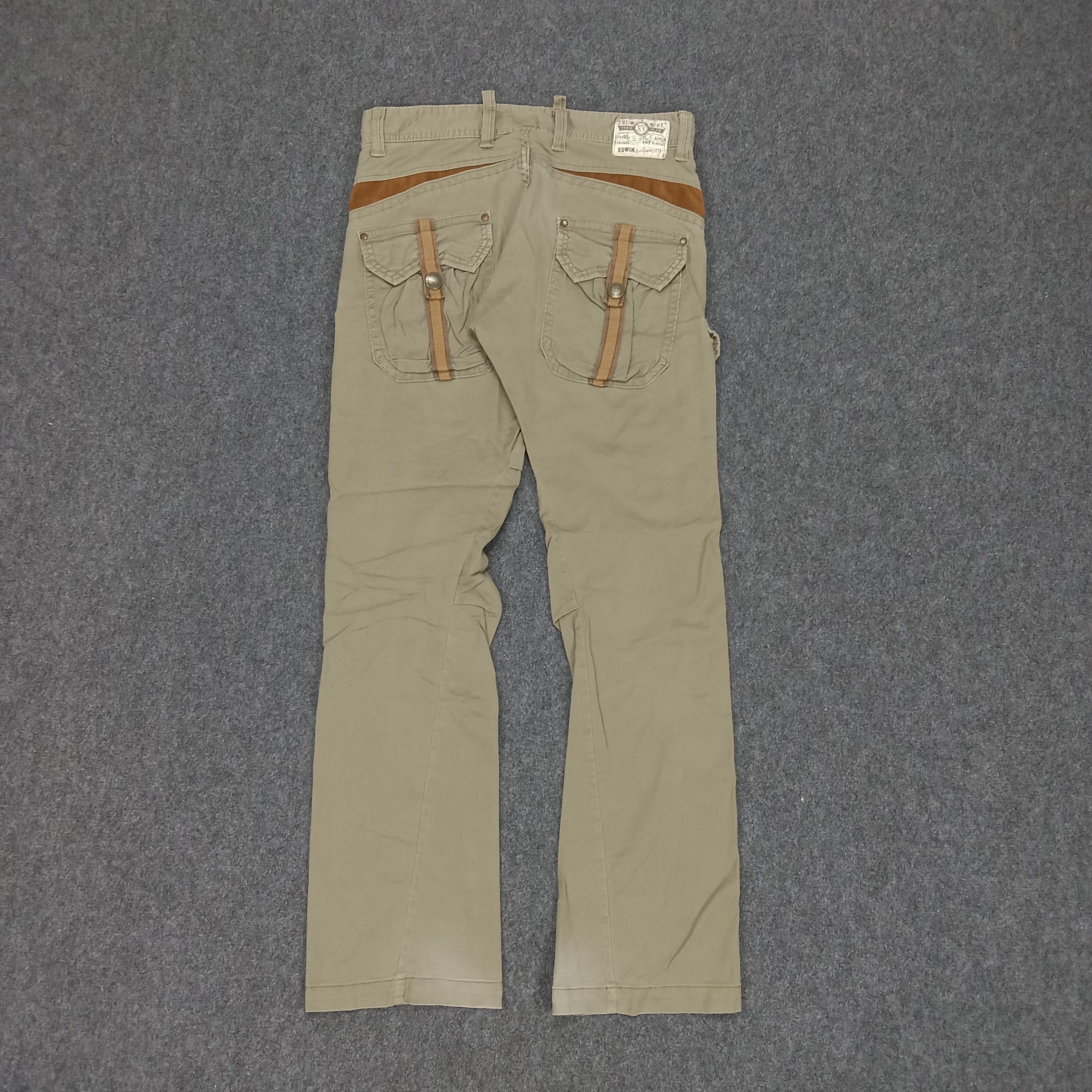 Edwin × Vintage EDWIN Streetwear Japanese Style Cargo Pants Size US 32 / EU 48 - 5 Thumbnail