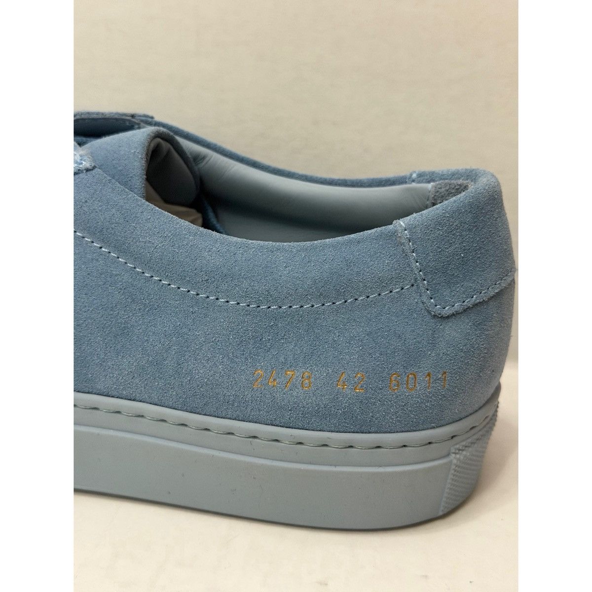 Common Projects COMMON PROJECTS ORIGINAL ACHILLES IN SUEDE BABY BLUE Size US 9 / EU 42 - 13 Thumbnail