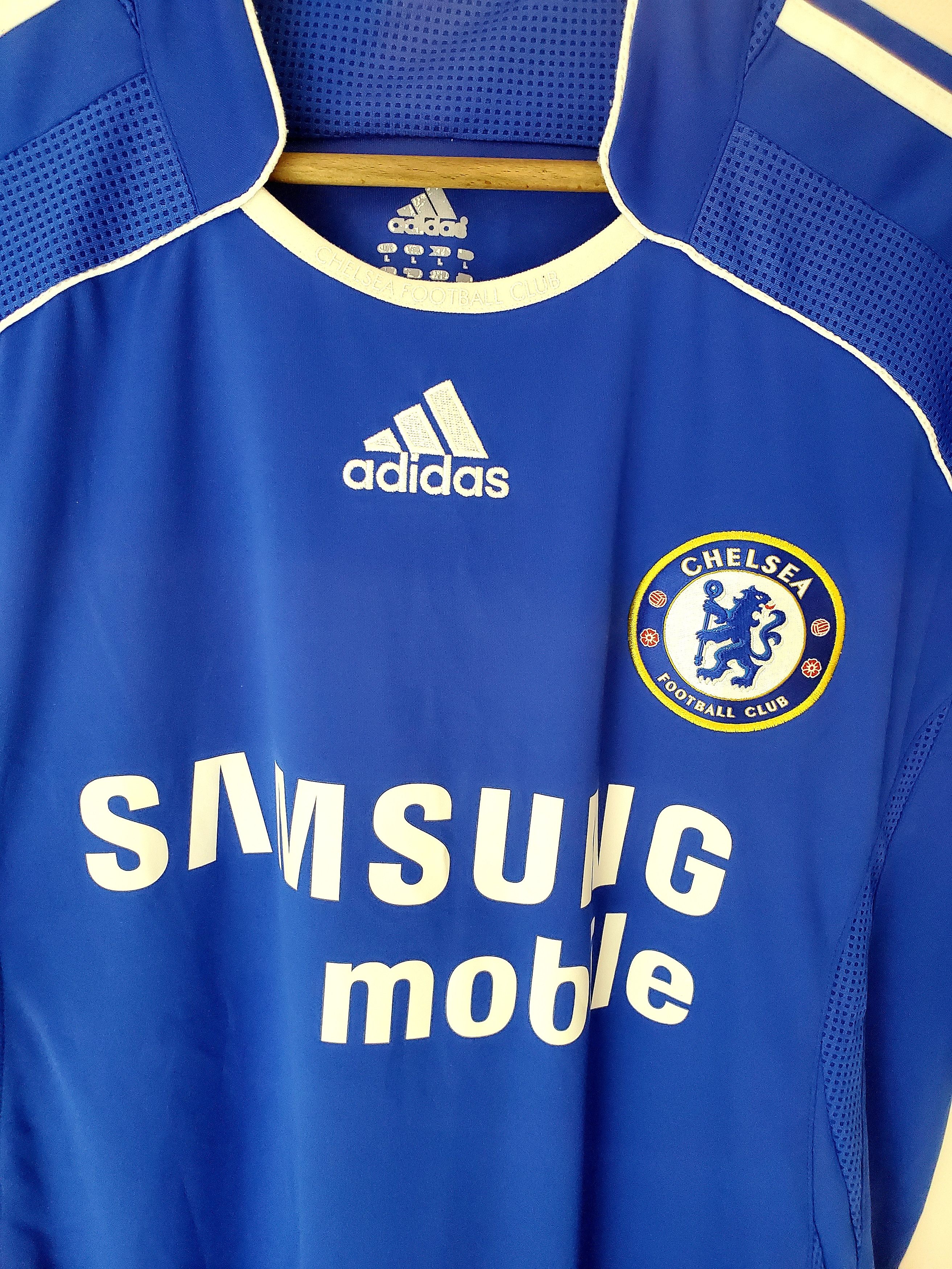 Adidas Chelsea 2006 - 2008 home football jersey Adidas L Size US L / EU 52-54 / 3 - 2 Thumbnail