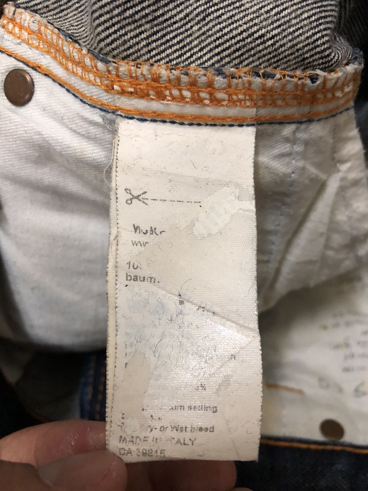 Nudie Jeans Nudie Slim Jim Denim Jeans Size US 30 / EU 46 - 16 Thumbnail