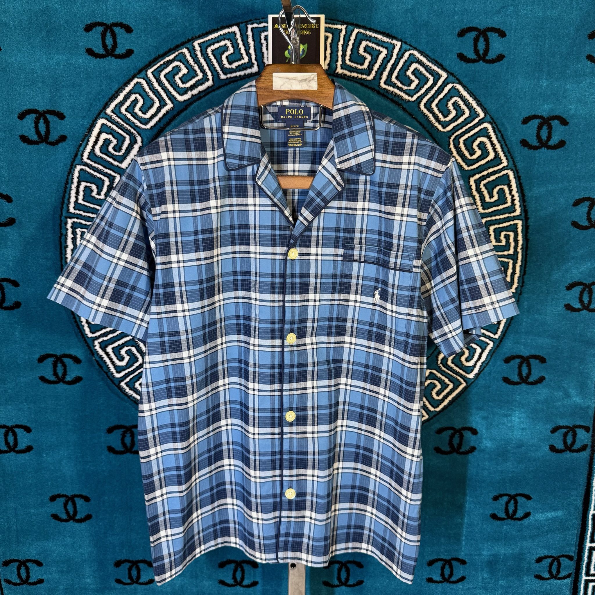 Polo Ralph Lauren LUXURY PLAID EMBROIDERED PONY S/S BUTTON UP Size US M / EU 48-50 / 2 - 1 Preview