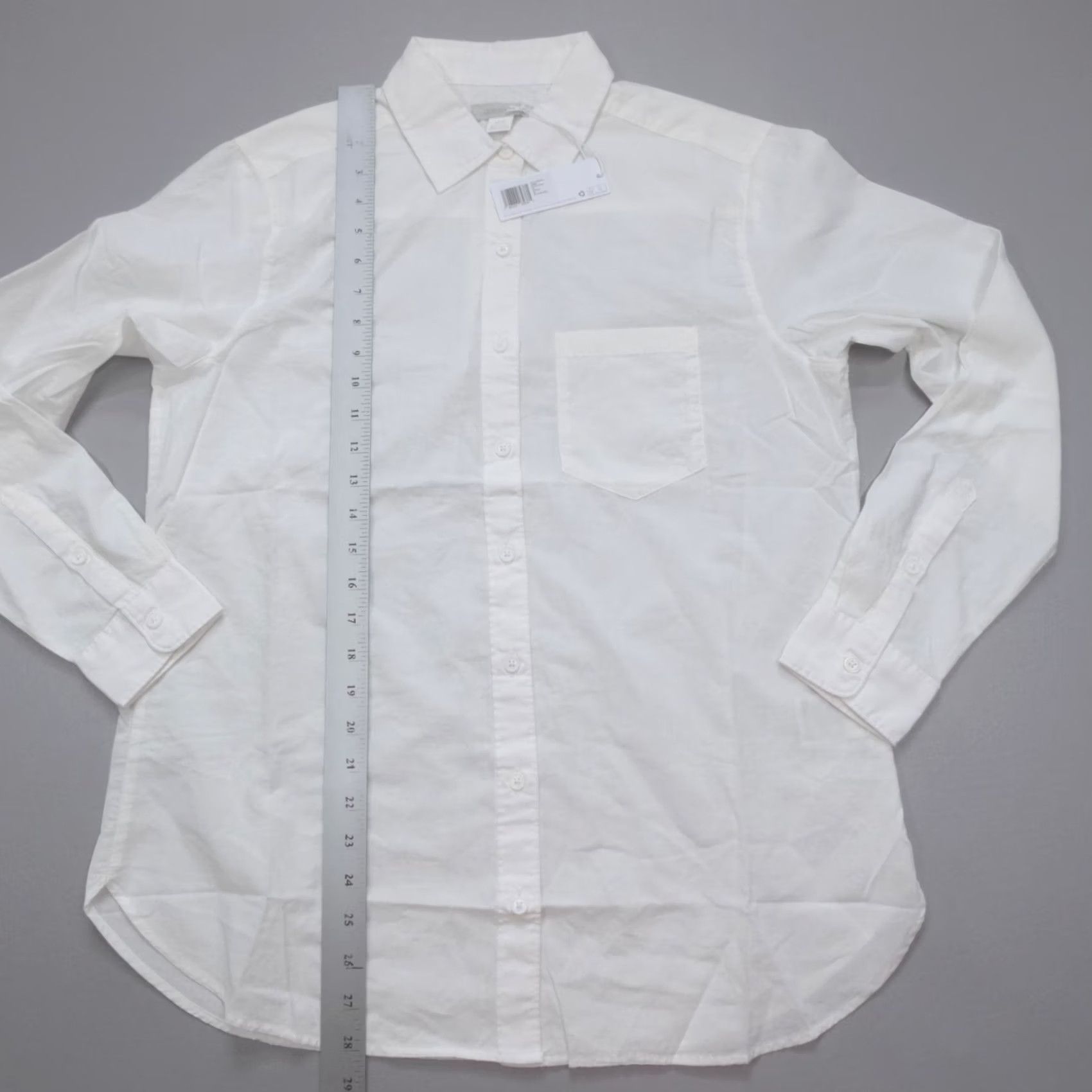 Outerknown VINTAGE? Outerknown Long Sleeve Button Up SLT Ivory Pocket Shirt Mens Classic Fit Size XS Size US XS / EU 42 / 0 - 7 Thumbnail
