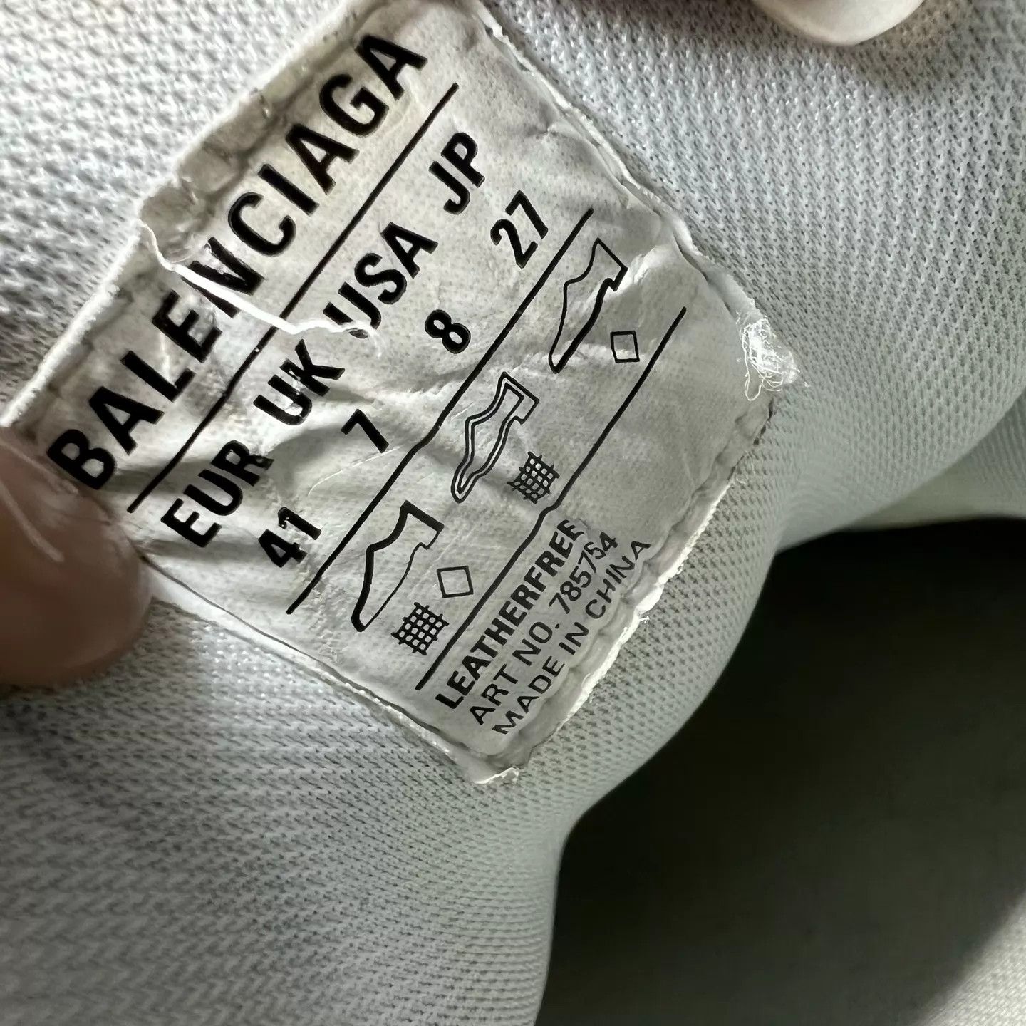 Balenciaga Balenciaga Cargo Pants White & Gray 41 Size US 8 / EU 41 - 8 Thumbnail