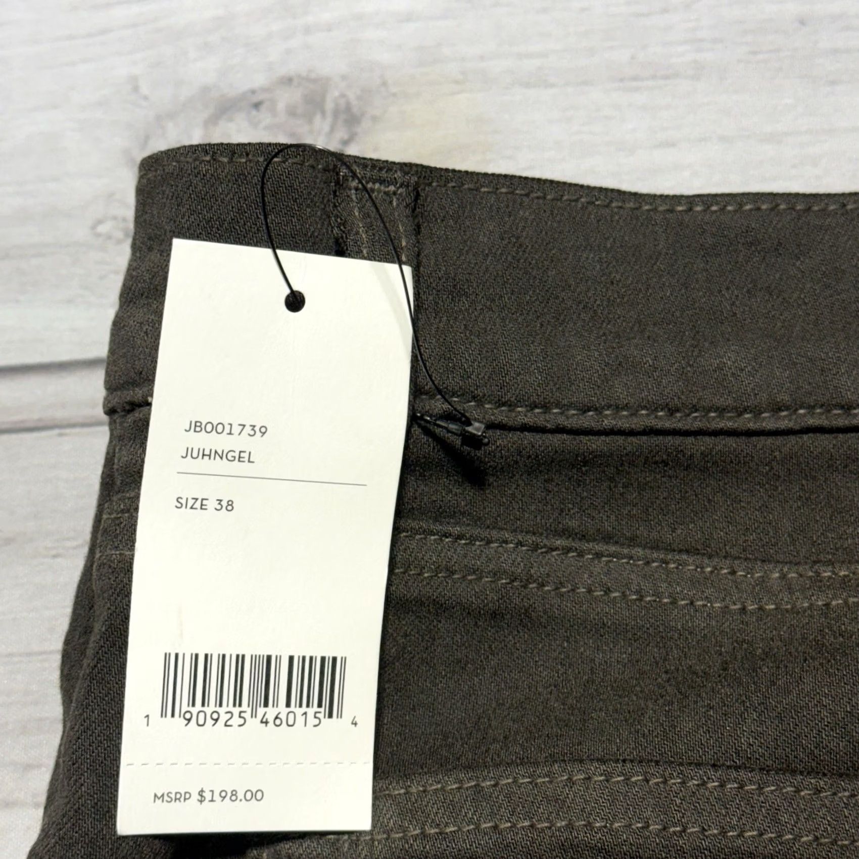 J Brand J Brand Tyler Slim Fit Jeans 38 Stretch Straight Leg Denim NWT Men Regular 5-Pocket Green Size US 38 / EU 54 - 4 Thumbnail