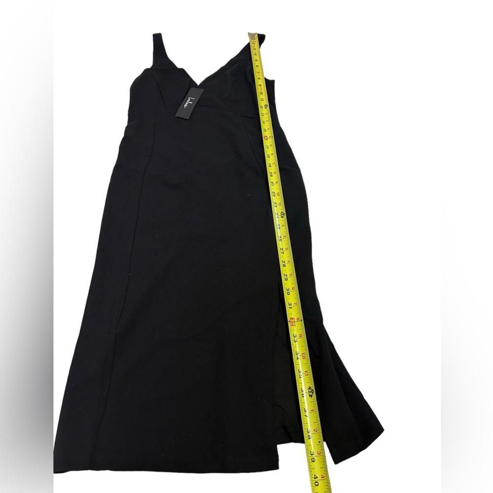 Lulus Lulus l NWT Iconic Moment Black Bodycon Midi Dress Medium Size M / US 6-8 / IT 42-44 - 3 Thumbnail