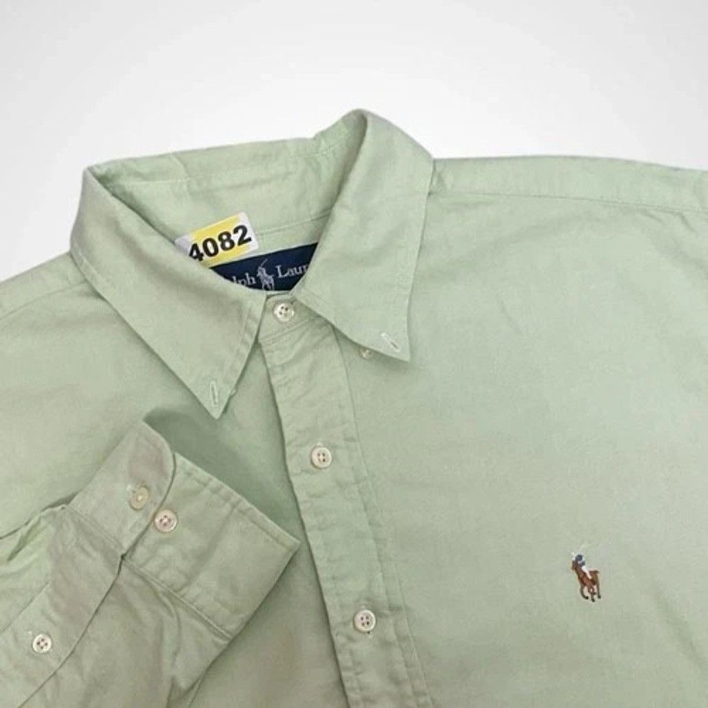 Ralph Lauren Ralph Lauren Classic Fit Button Up Oxford Shirt Men 16.5 Size US XXL / EU 58 / 5 - 1 Thumbnail