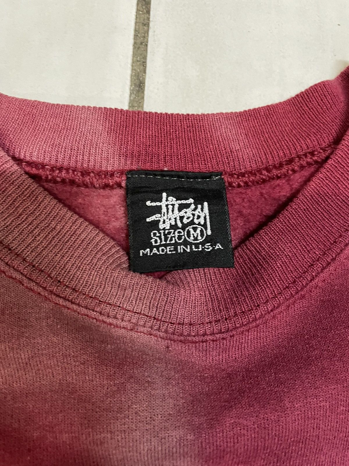 Vintage 90s Stussy built for the long haul sweatshirt