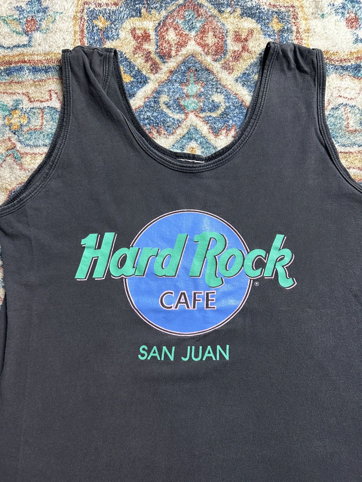 Hard Rock Cafe × Vintage Vintage Hard Rock Cafe Logo Tank Top Medium Size US M / EU 48-50 / 2 - 4 Thumbnail