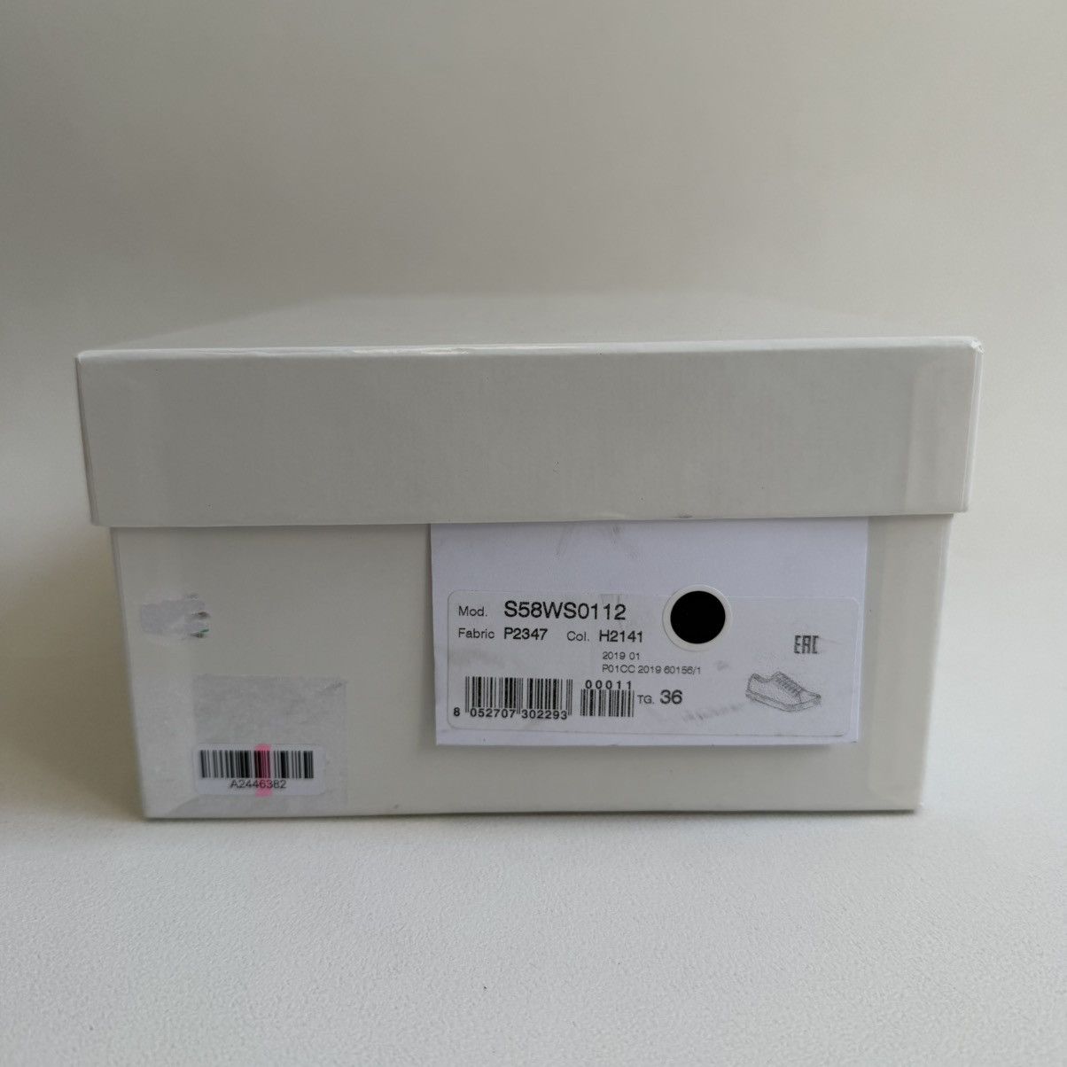 Maison Margiela S/S 19 ‘Paint Splat’ Canvas Tabi Sneakers Size US 7 / IT 37 - 16 Thumbnail