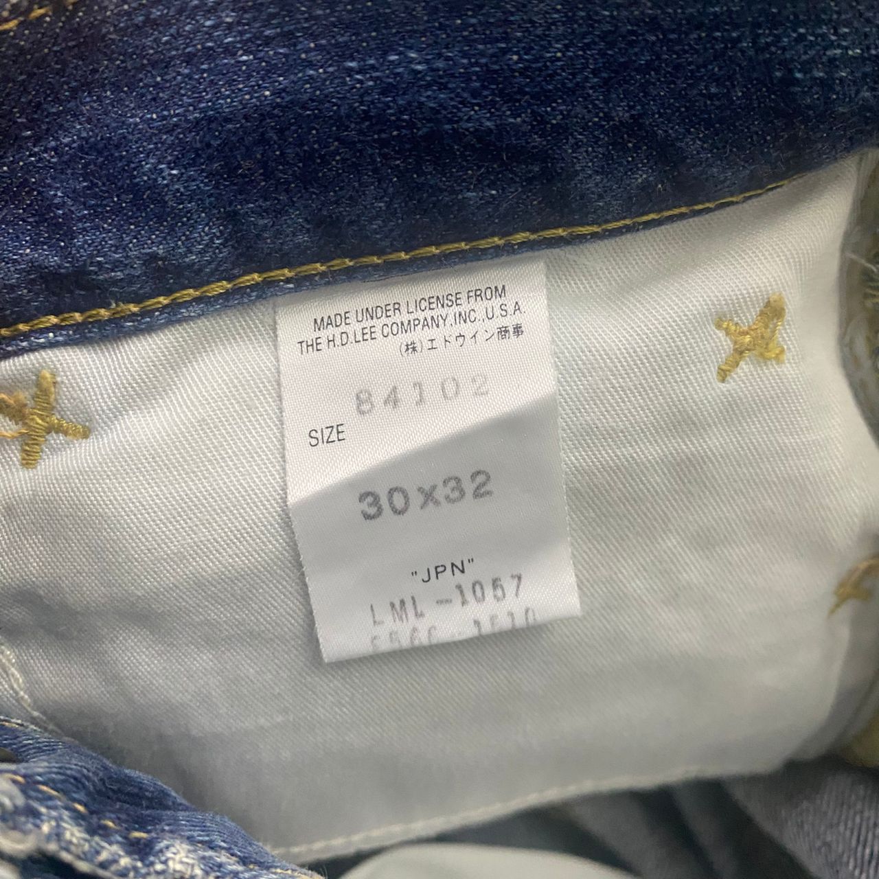 If Six Was Nine 💥Flare💥Vintage Lee Riders Lady Denim Size 32" / US 10 / IT 46 - 22 Thumbnail