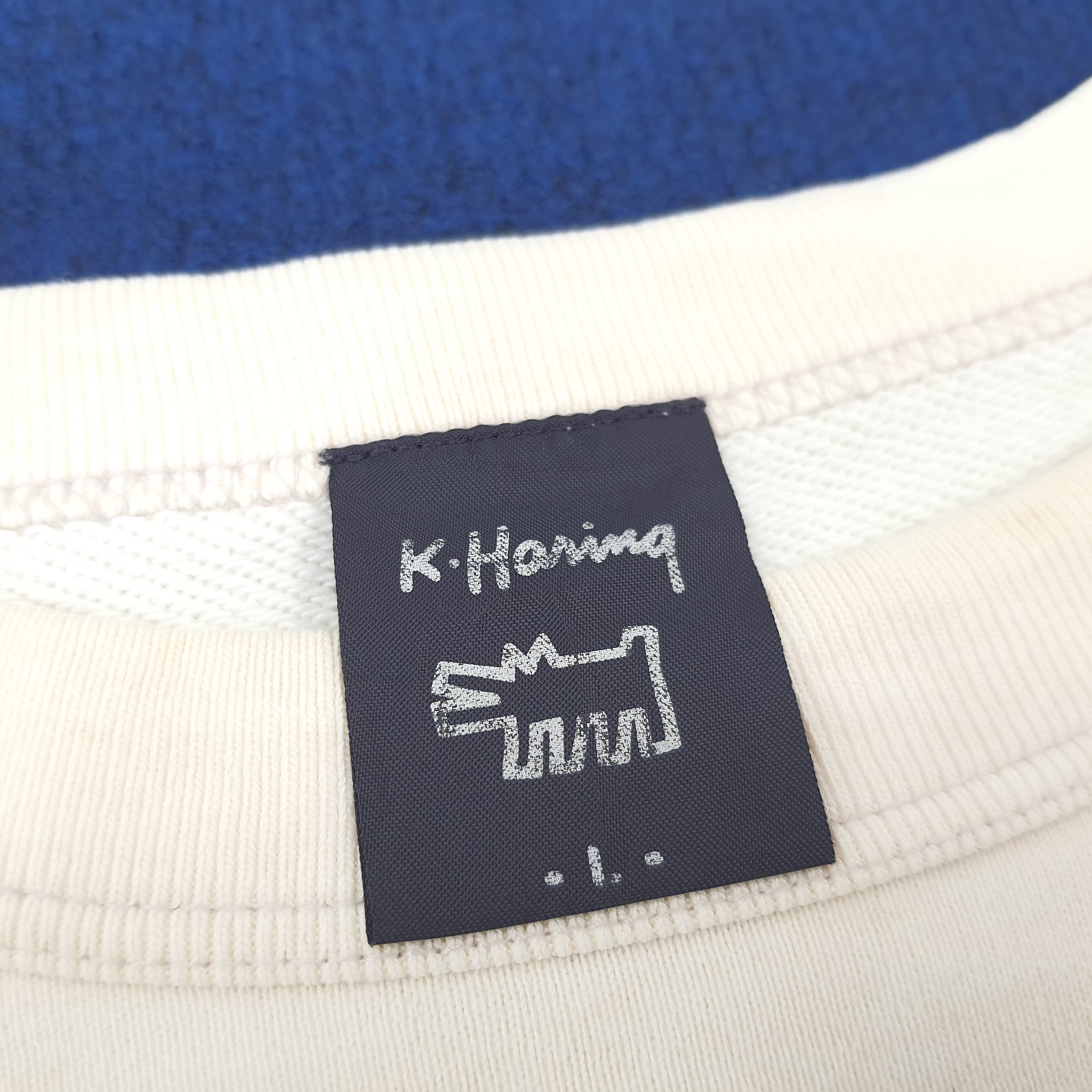 Keith Haring × Vintage Vintage Keith Haring Streetwear Sweatshirts Size US L / EU 52-54 / 3 - 5 Thumbnail