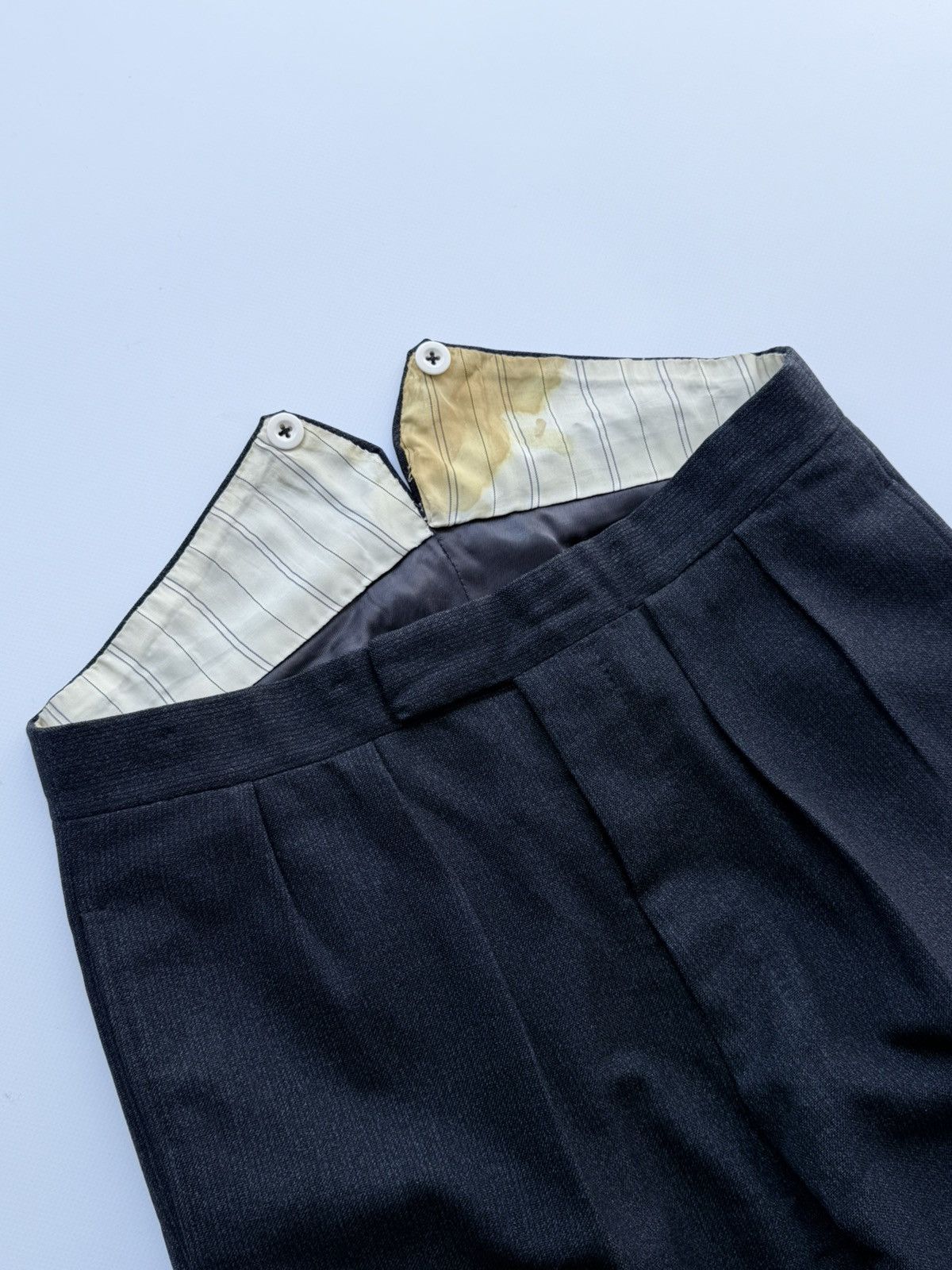 Gieves & Hawkes Vintage 1966 Dated Gieves & Hawkes British Wool 3 Piece Suit Size 40R - 16 Thumbnail