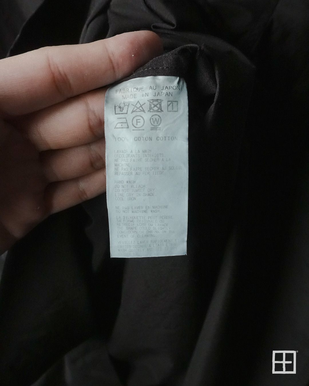 Yohji Yamamoto Yohji Yamamoto Pour Homme AW17 Runway Asymmetry Collar Shirt Size US M / EU 48-50 / 2 - 7 Thumbnail