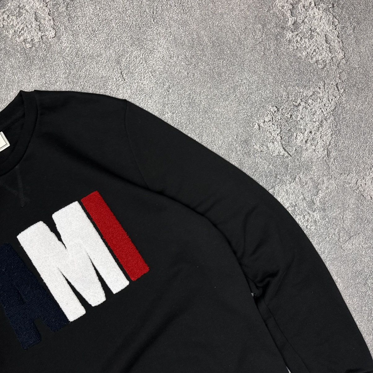 AMI AMI Sweatshirt Big Logo Black Size L Size US L / EU 52-54 / 3 - 3 Thumbnail