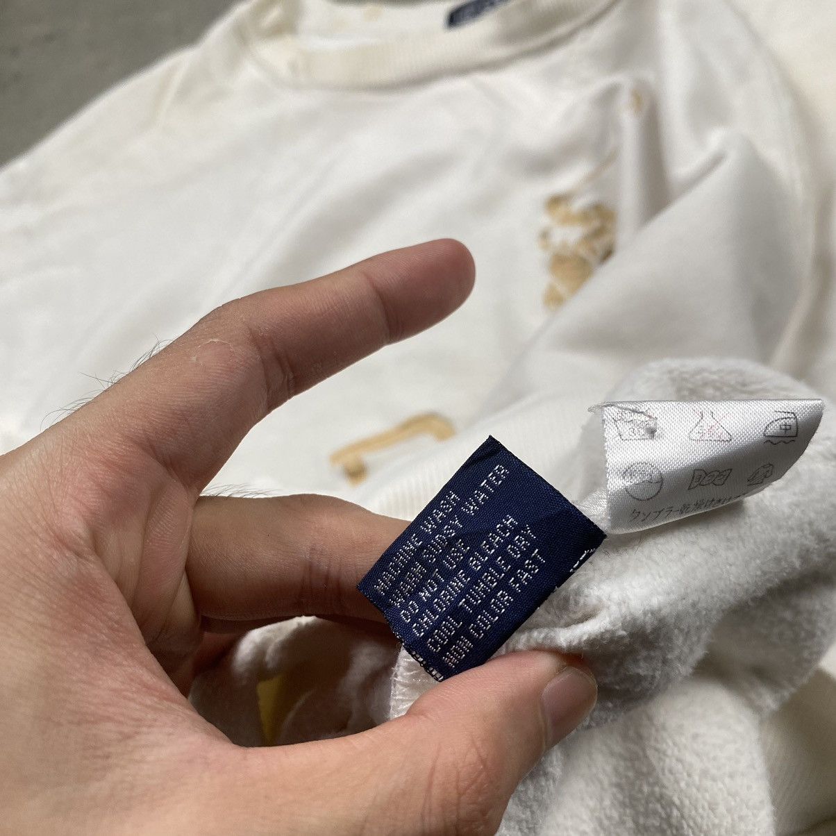 Polo Ralph Lauren × RRL Ralph Lauren × Vintage Grail 90s Polo RL Big Pony Logo Boxy Crewneck Size US L / EU 52-54 / 3 - 10 Thumbnail
