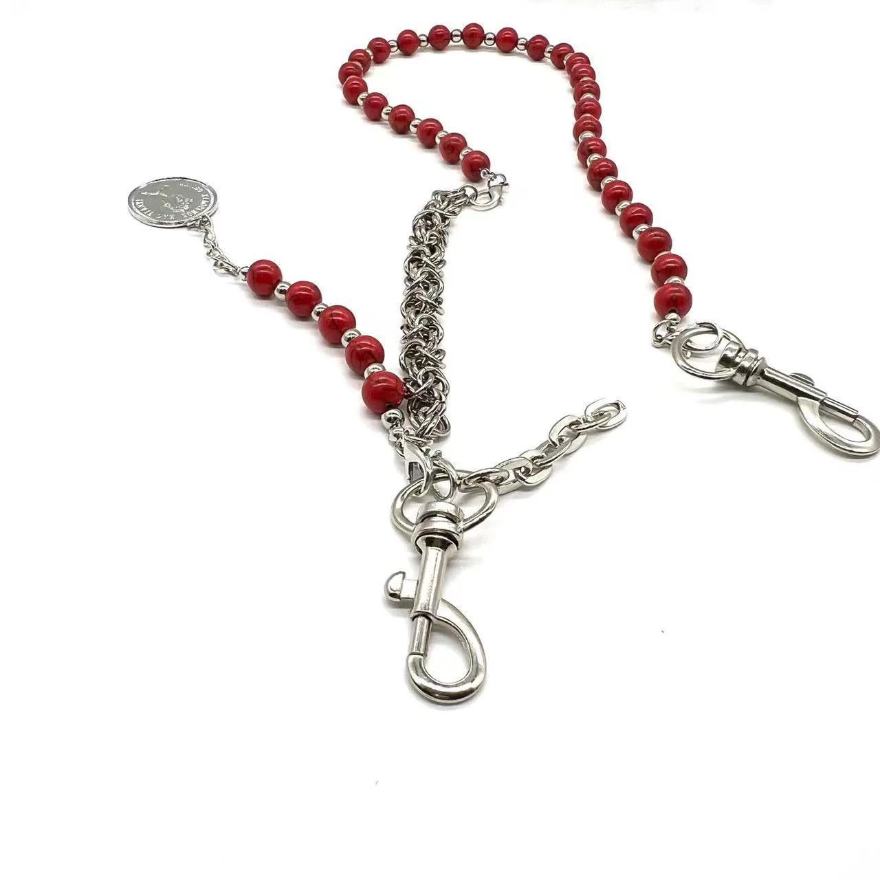 Japanese Brand × Jewelry Crimson Riot Beaded Punk Pants Chain Size ONE SIZE - 2 Thumbnail