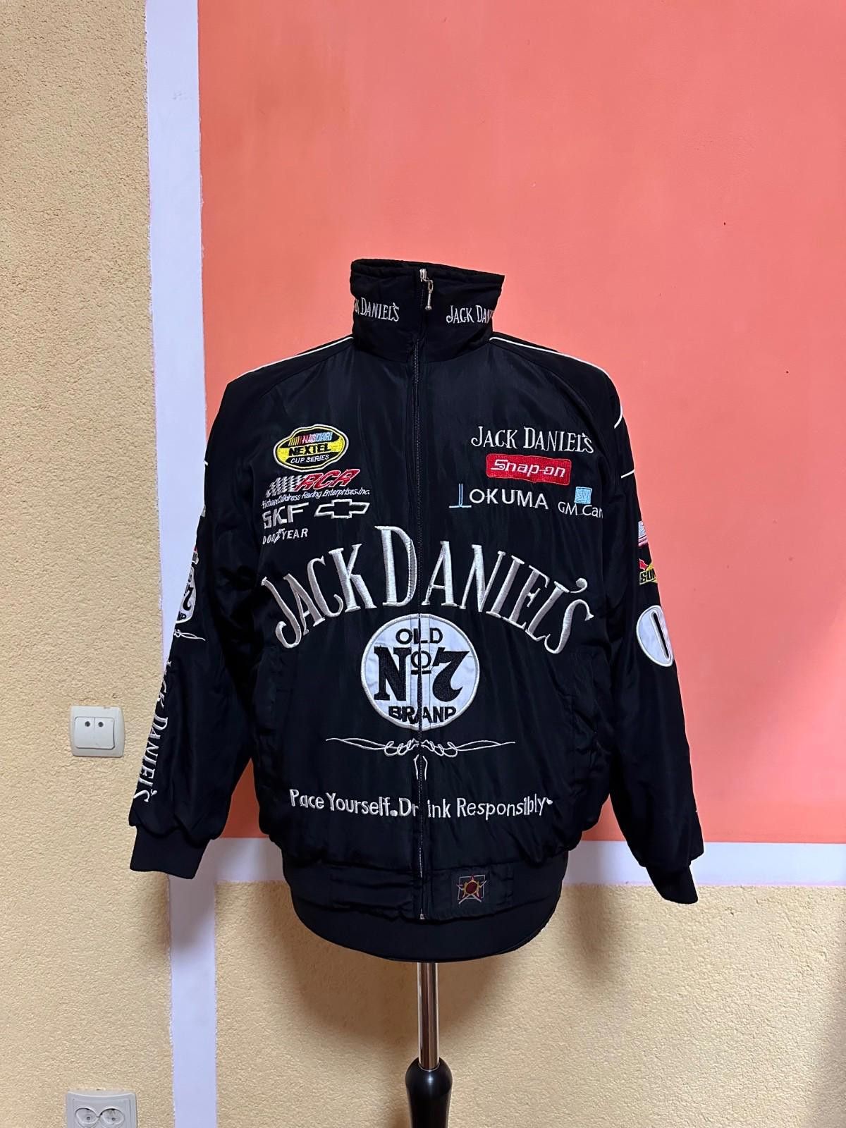 Jack Daniels Pepe Jeans Nascar Racing Jacket Sz S