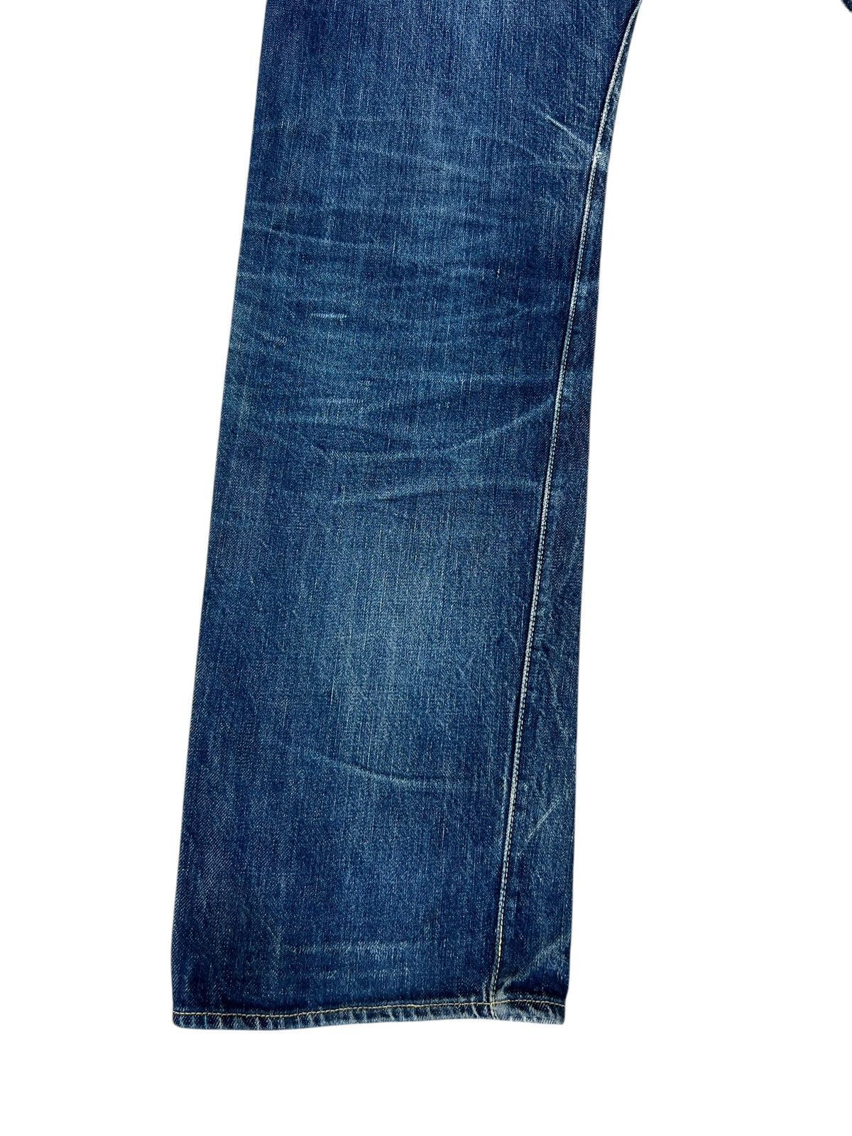Denime Vintage GLEEM Clothing Japan Dirty Mud Denim Selvedge Jeans Size US 33 - 15 Thumbnail