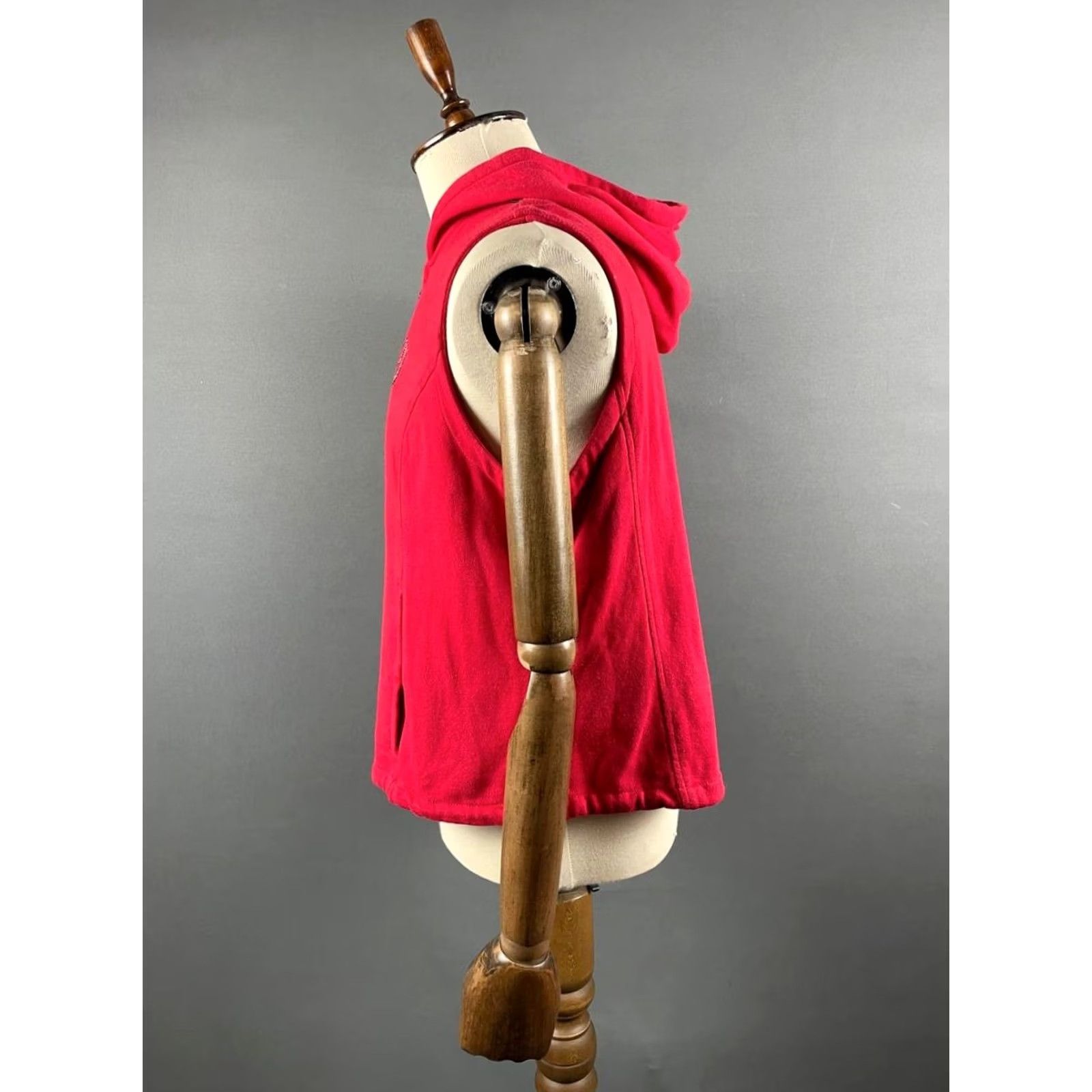 Harley Davidson Harley-Davidson Vest Shirt Mens One Size Orange Polyester Full Zip Pockets Vintage No Size US M / EU 48-50 / 2 - 7 Thumbnail