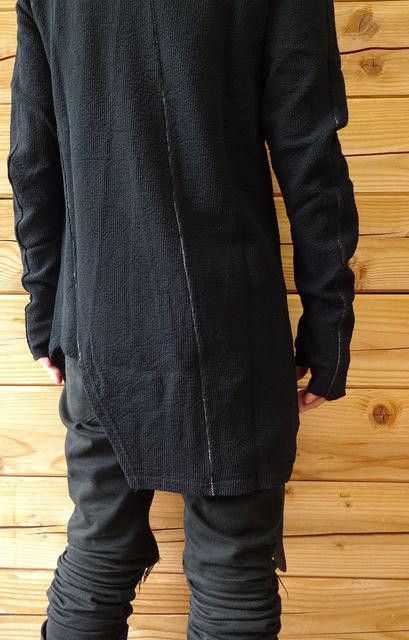 The Viridi-anne Assymetric Scar Stitch Turtleneck - WHITE JP 3 Size US L / EU 52-54 / 3 - 11 Thumbnail