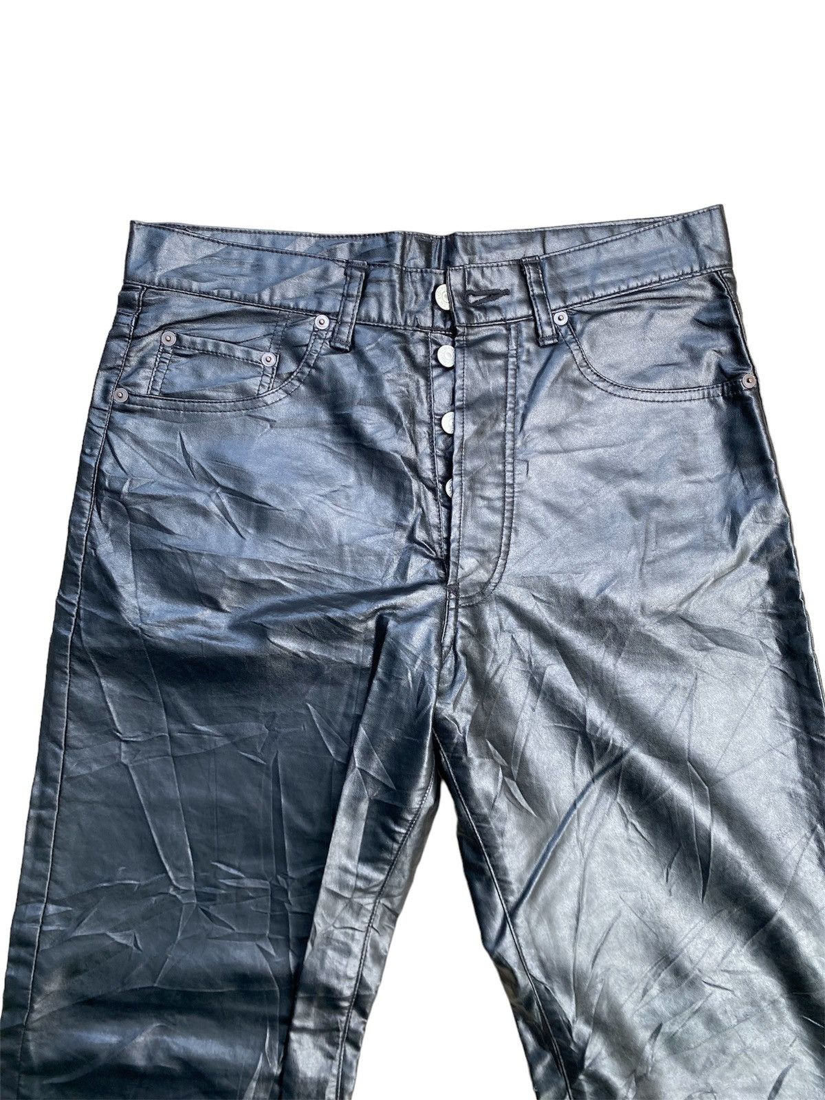 Beams Plus Vintage Beams Leather Pants Size US 31 - 3 Thumbnail