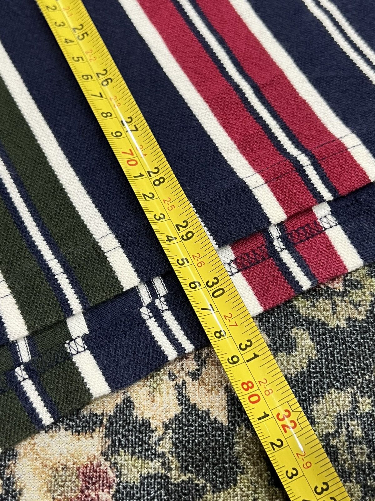 Tommy Hilfiger Tommy Hilfiger Stripes Multi Colour Polo Tees Size US M / EU 48-50 / 2 - 6 Thumbnail