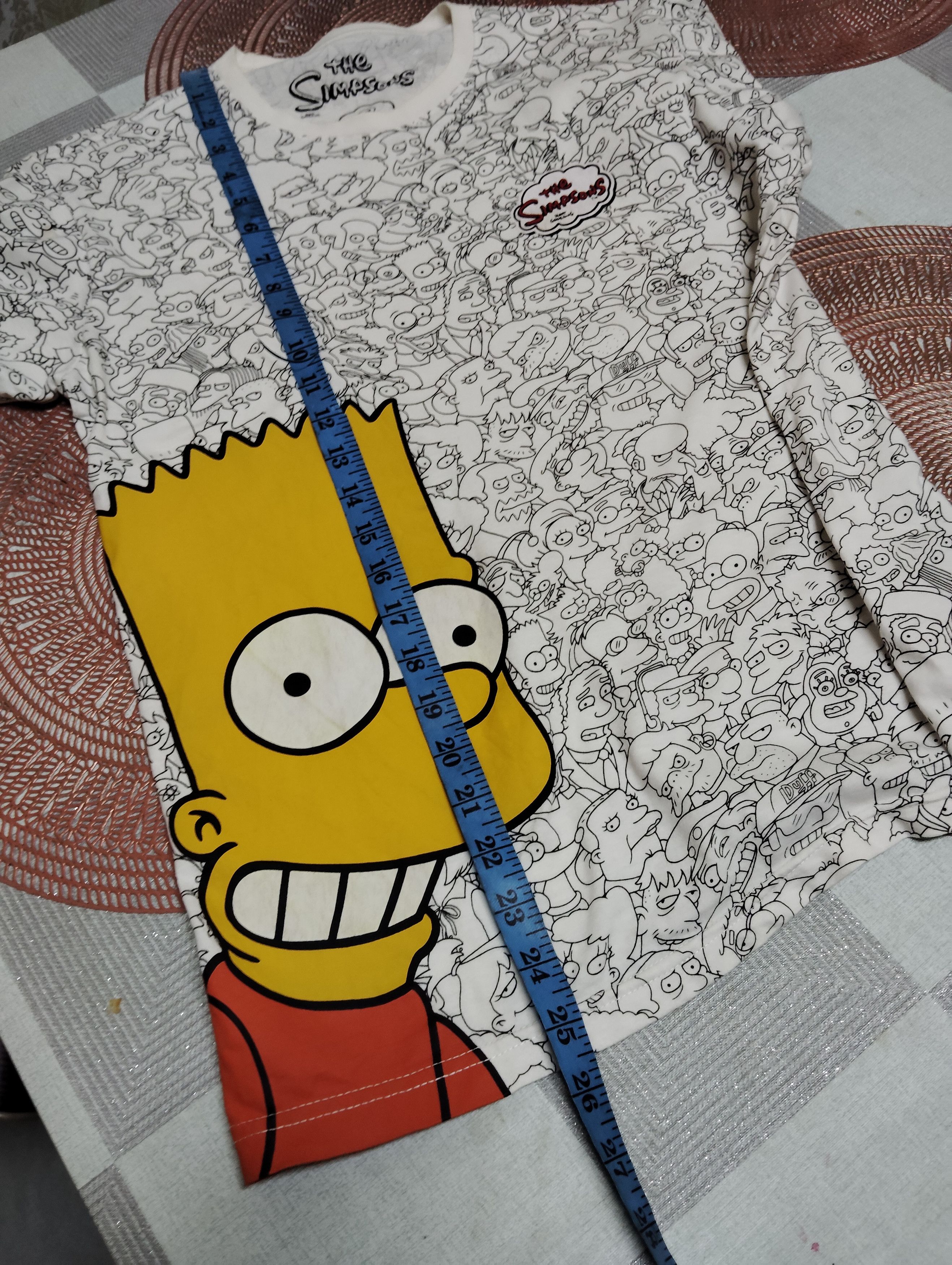 Cartoon Network × The Simpsons BART SIMPSONS BIG PRINT WITH FULL CHARACTERS Size US S / EU 44-46 / 1 - 10 Thumbnail